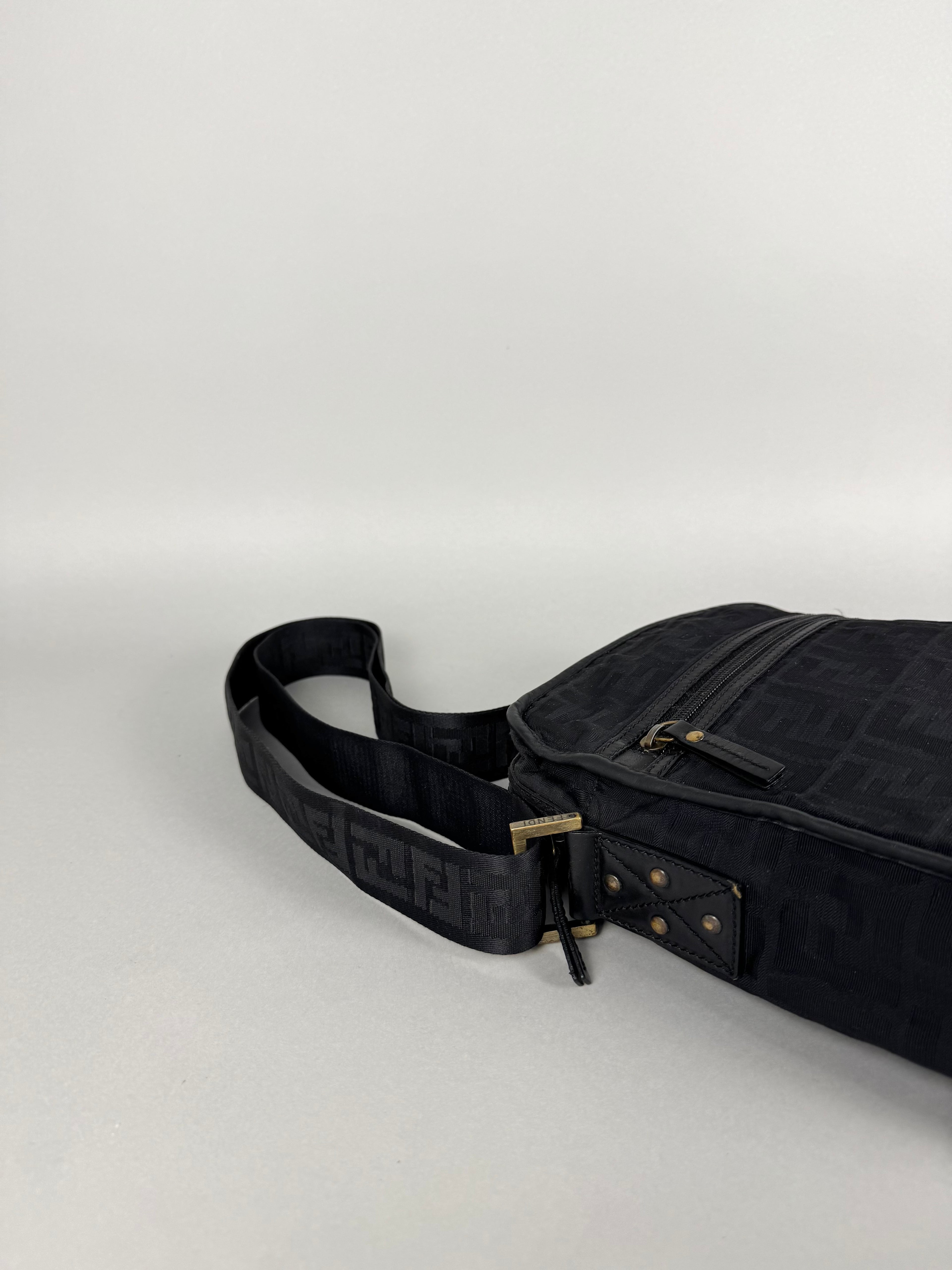 Fendi Monogram Black Crossbody