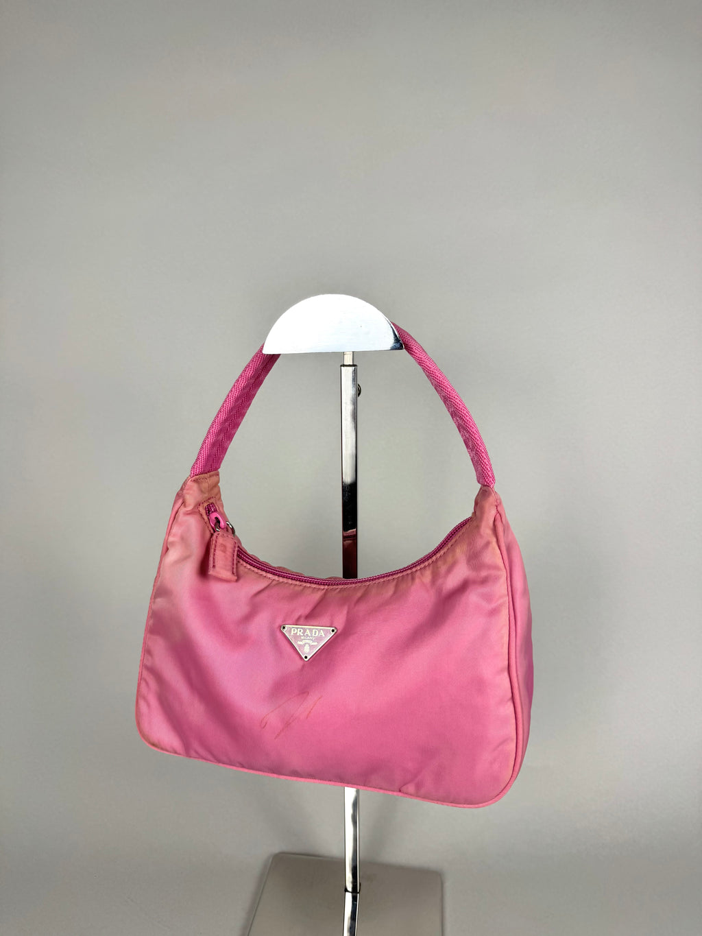 Prada Nylon Pink Hobo