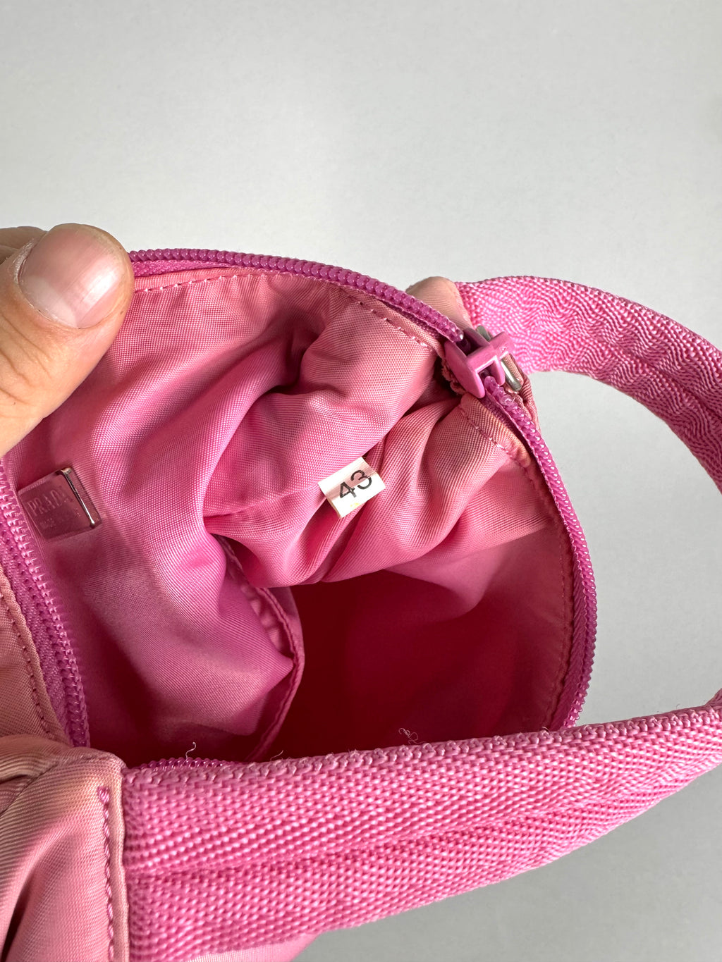 Prada Nylon Pink Hobo