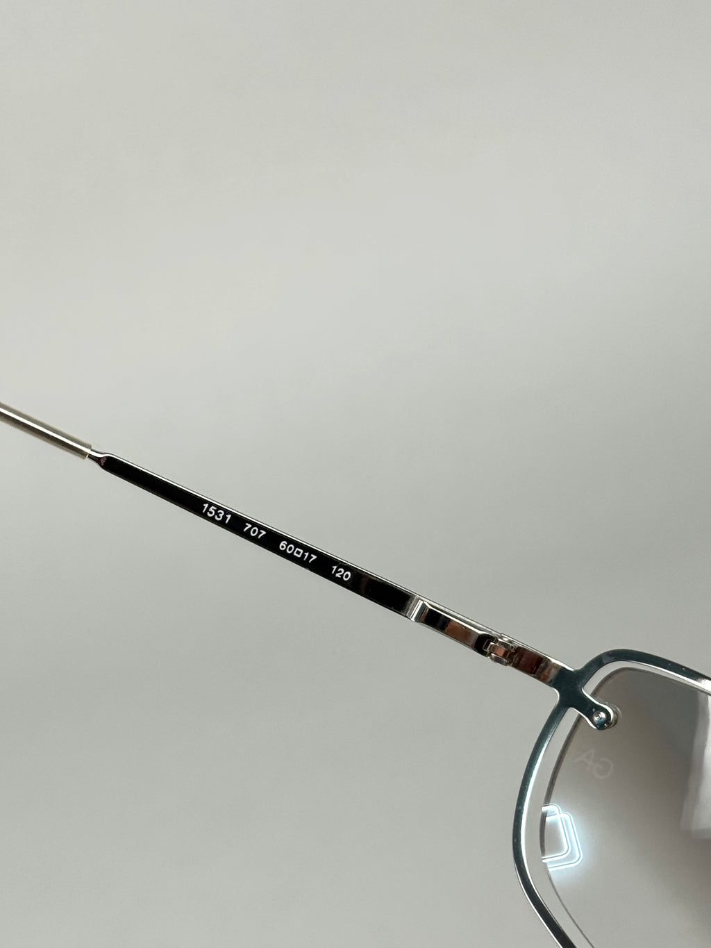 Giorgio Armani Transparent Sunglasses 00s