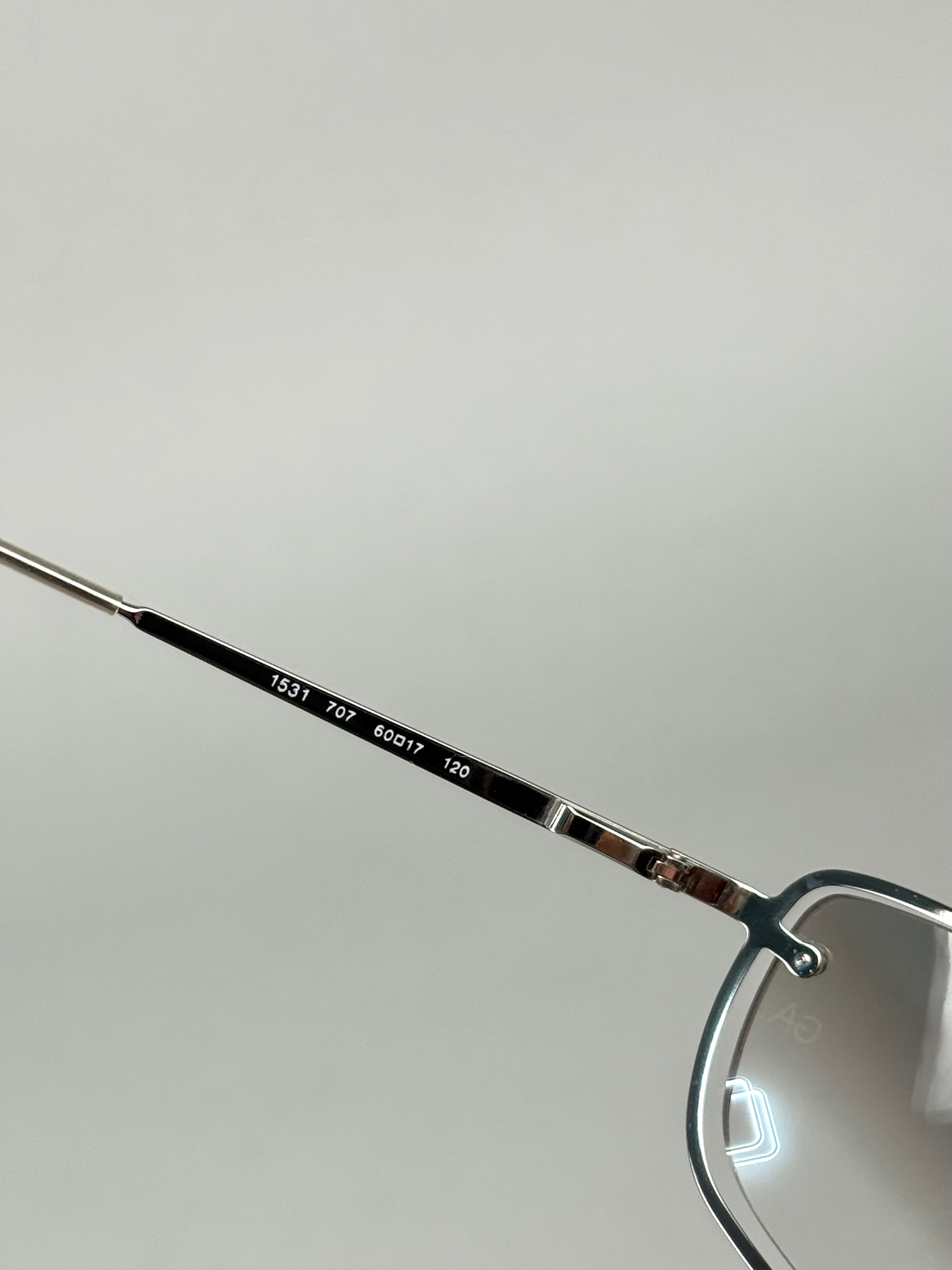 Giorgio Armani Transparent Sunglasses 00s