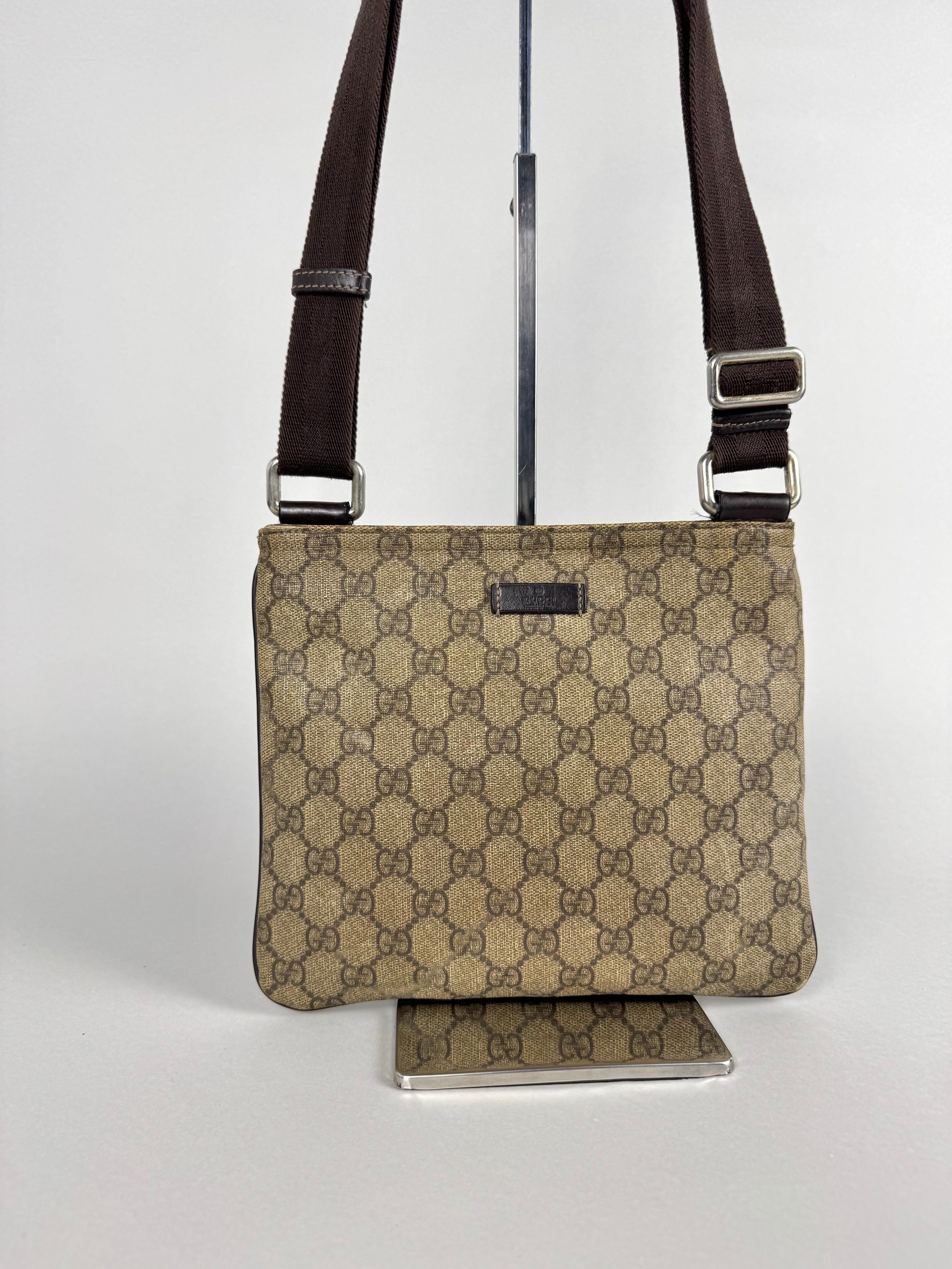 Gucci Monogram Supreme Crossbody