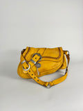Christian Dior Gaucho Double Leather Yellow