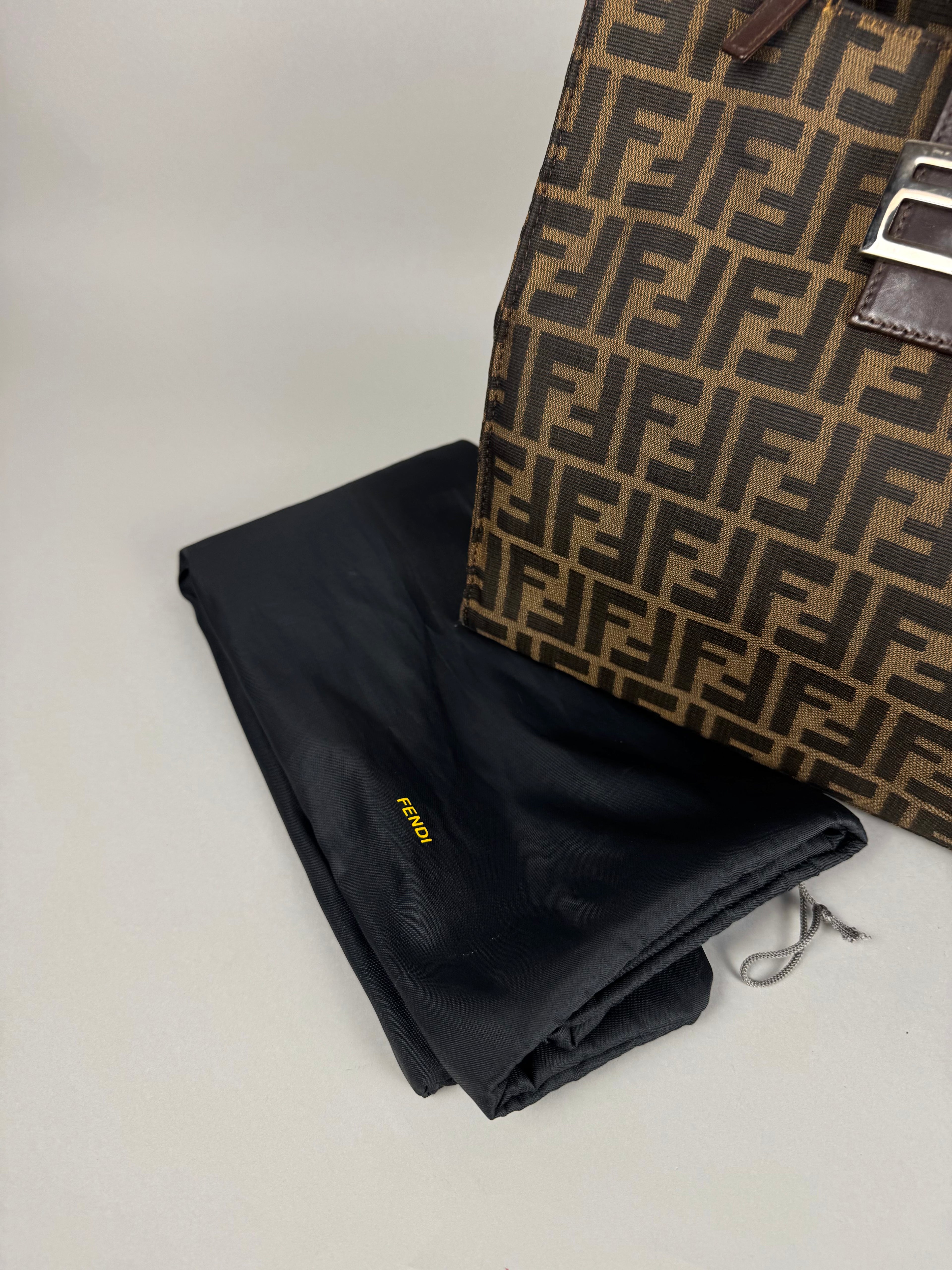 Fendi Monogram Zucca Tote