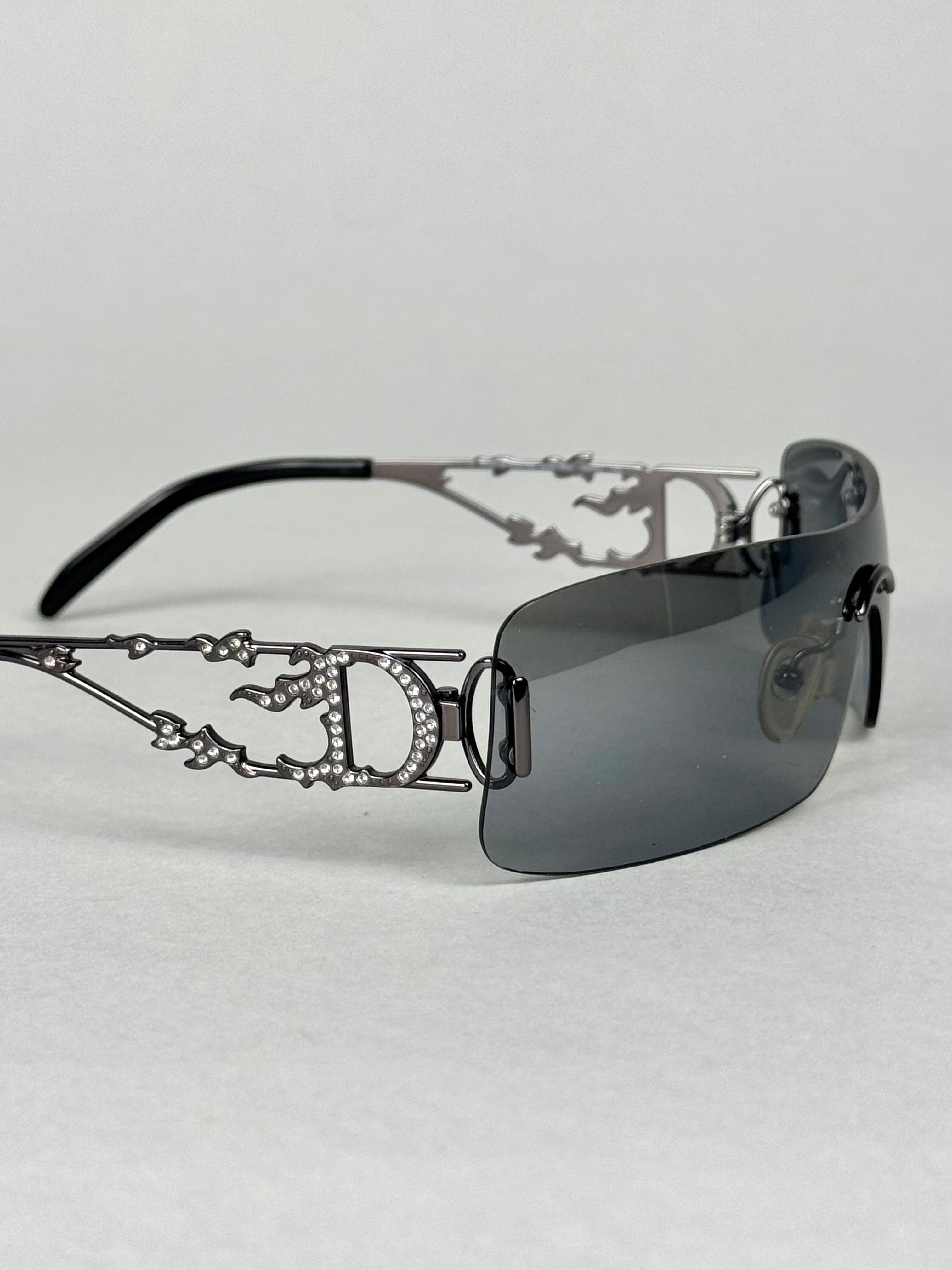 Christian Dior Fire Black Sunglasses