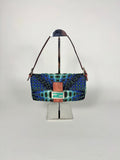 Fendi Baguette Beaded Lizard Victor Vasarely 1997