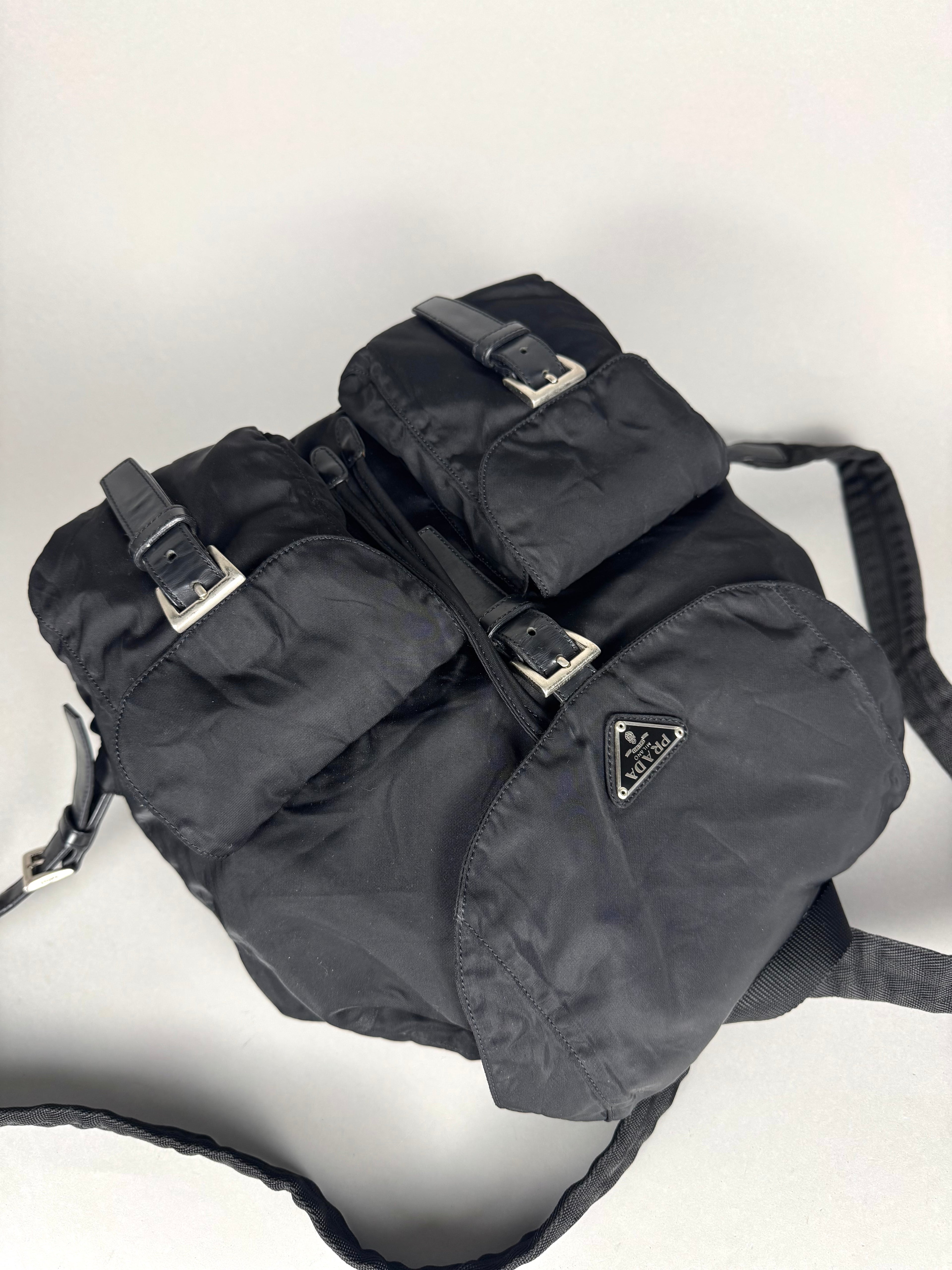 Prada Nylon Black Backpack Medium