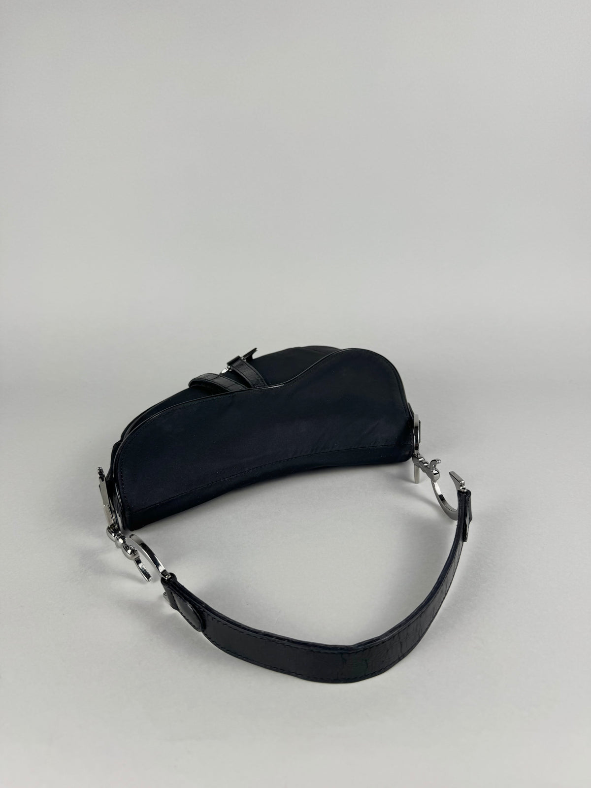 Christian Dior Saddle Black Nylon