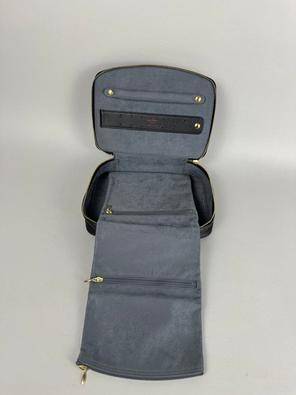 Louis Vuitton Epi Leather Black Poche Monte-Carlo Jewelry Case Noir