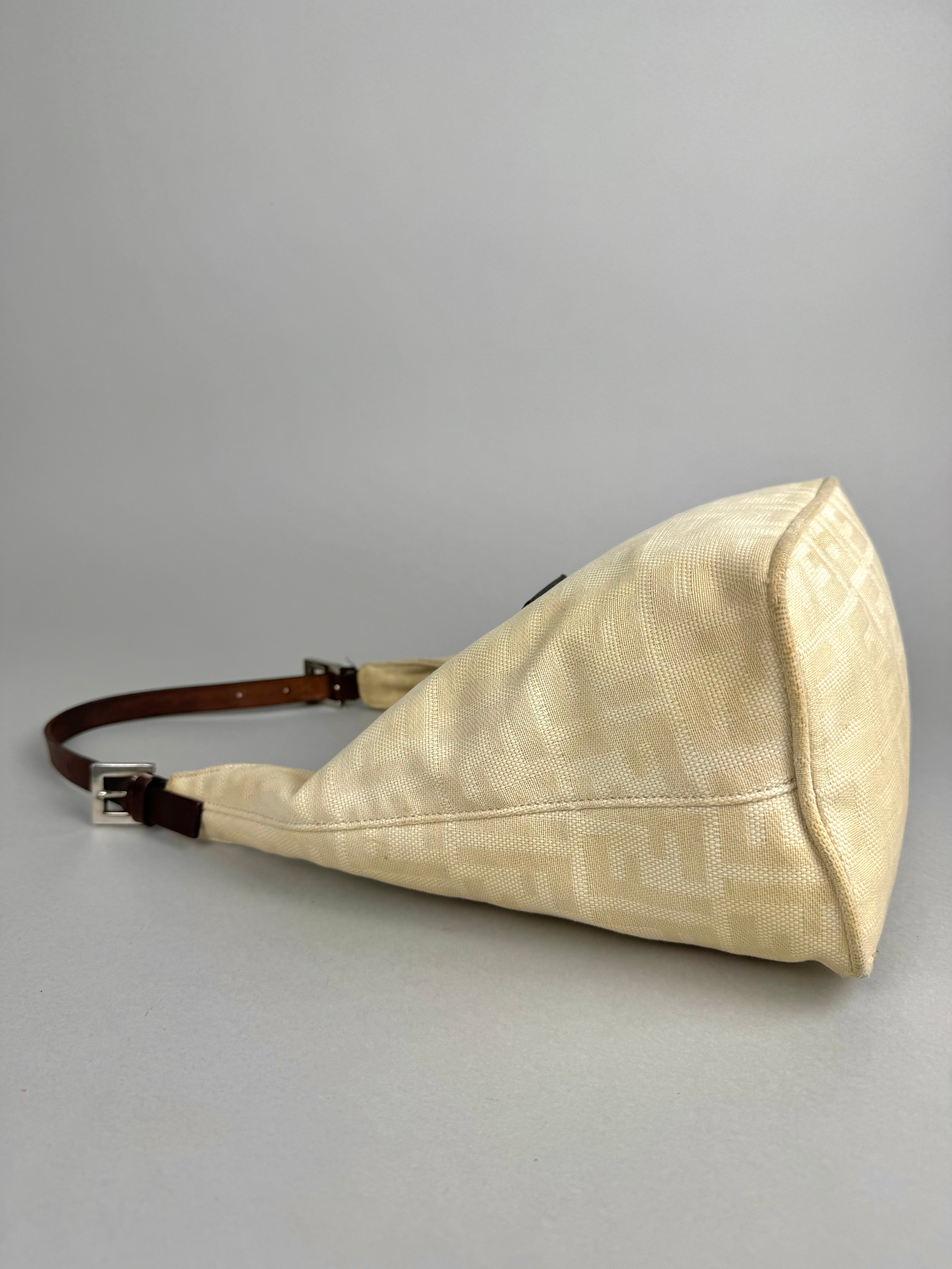 Fendi Monogram Bucket Beige