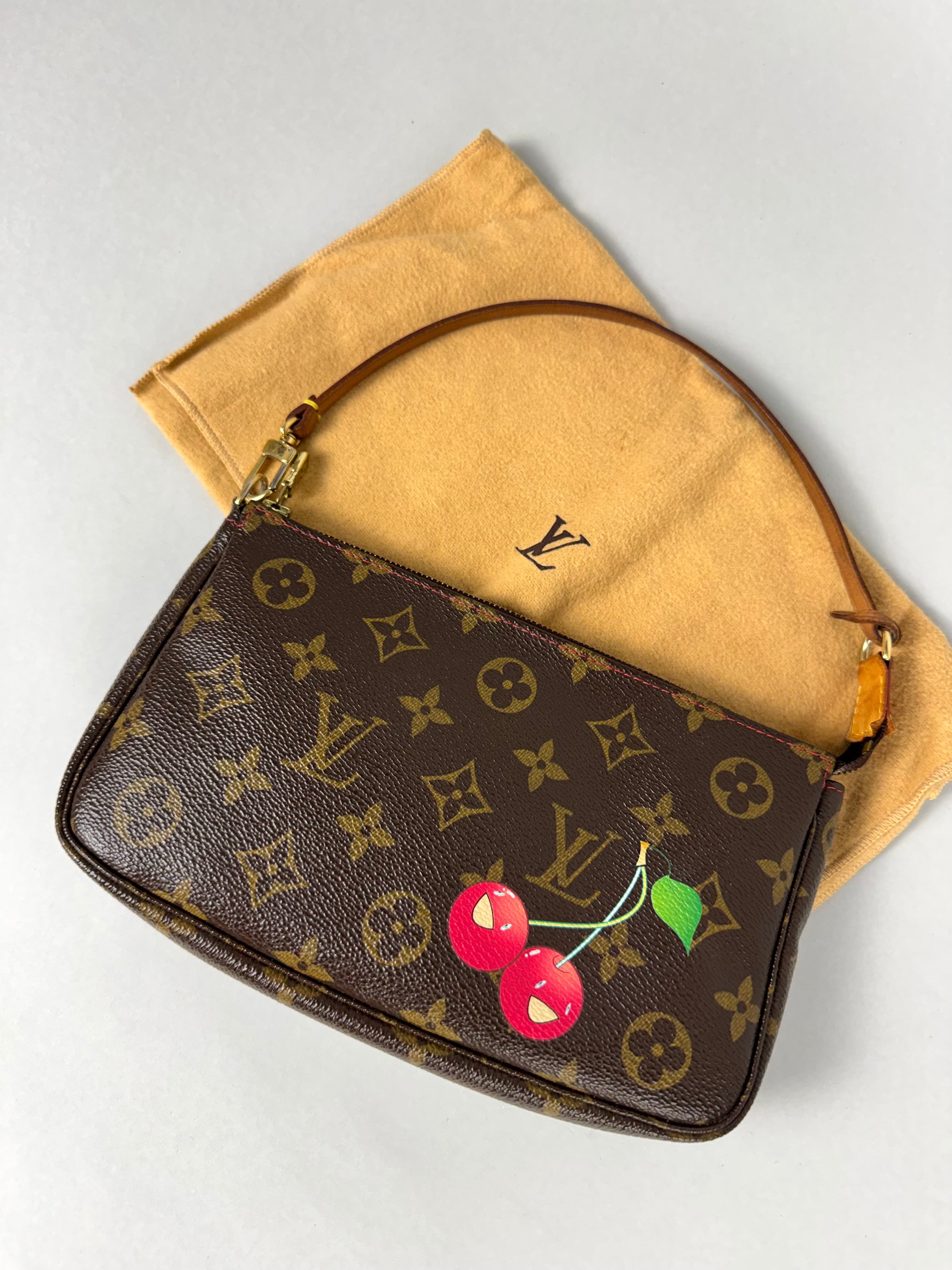 Louis Vuitton Monogram Cerises Pochette Accessoires