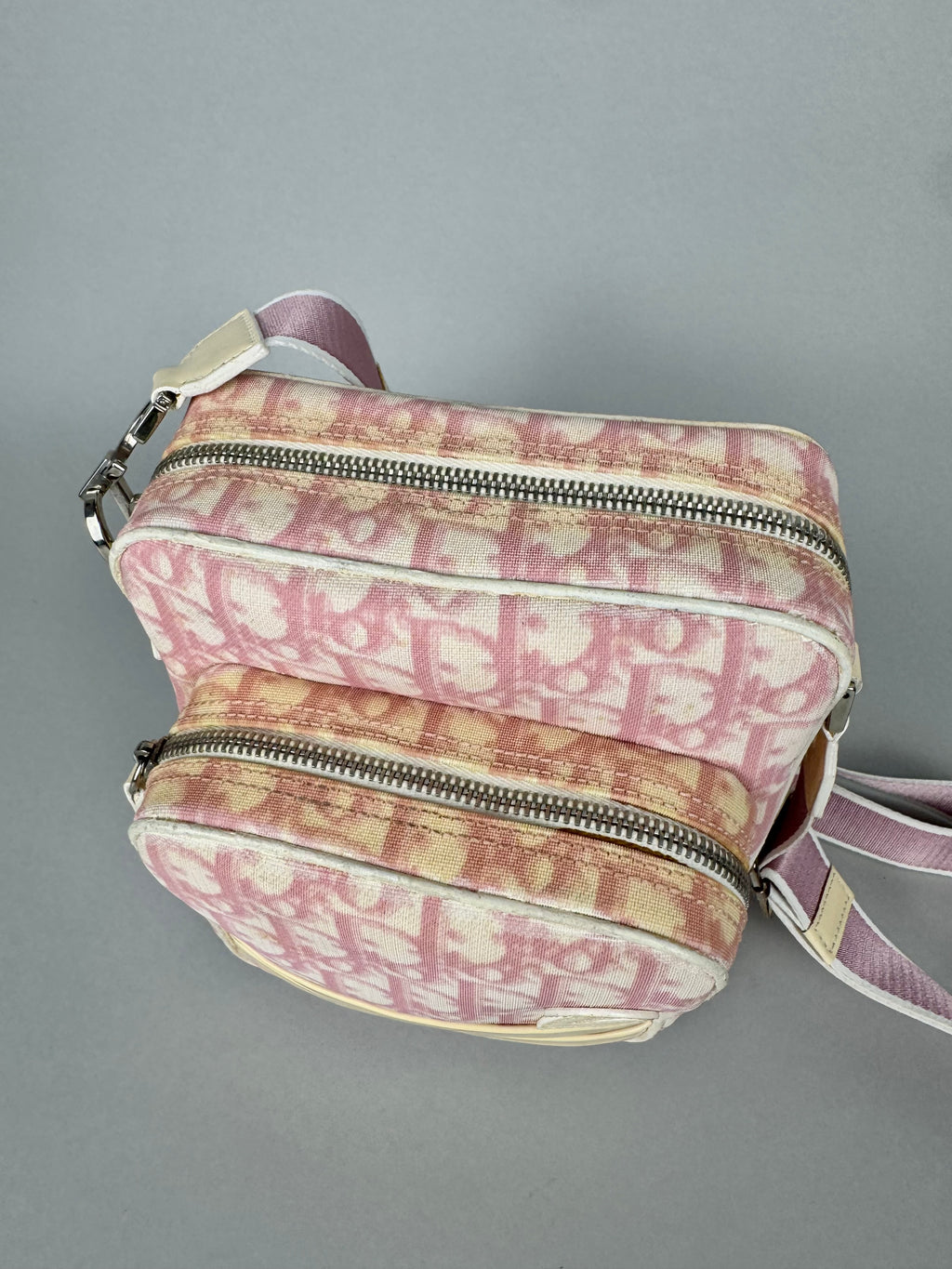 Christian Dior Girly Pink Monogram Trotter Crossbody