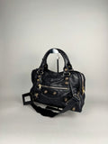 Balenciaga City Black Leather