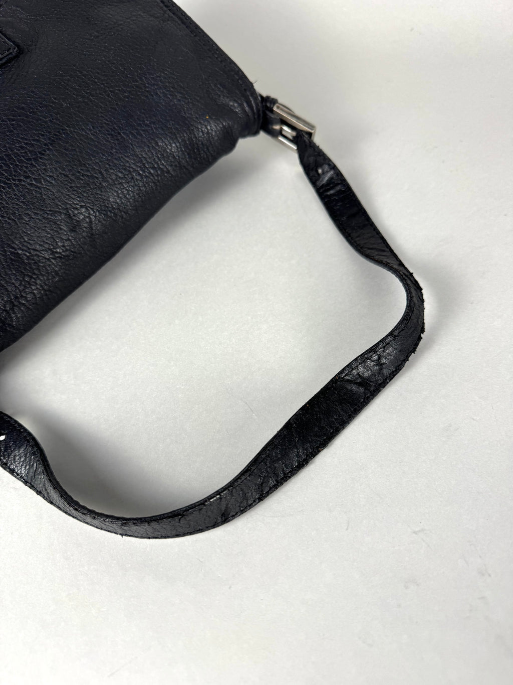 Fendi Mama Baguette Black Leather