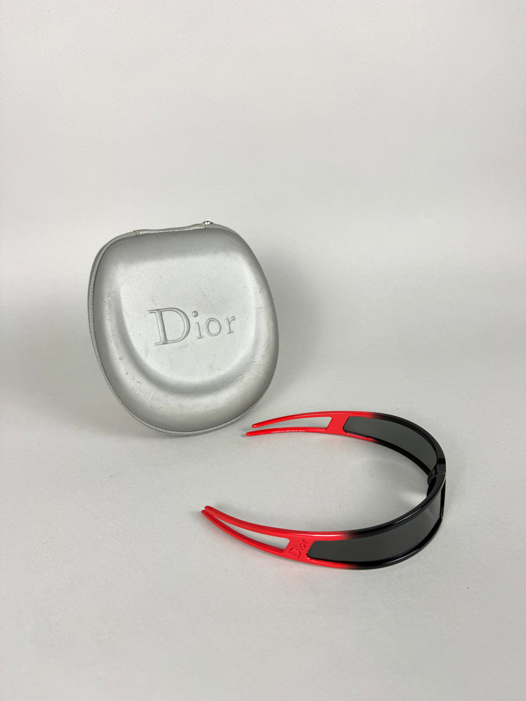 Christian Dior Red and Black Bandage 1 Sunglasses