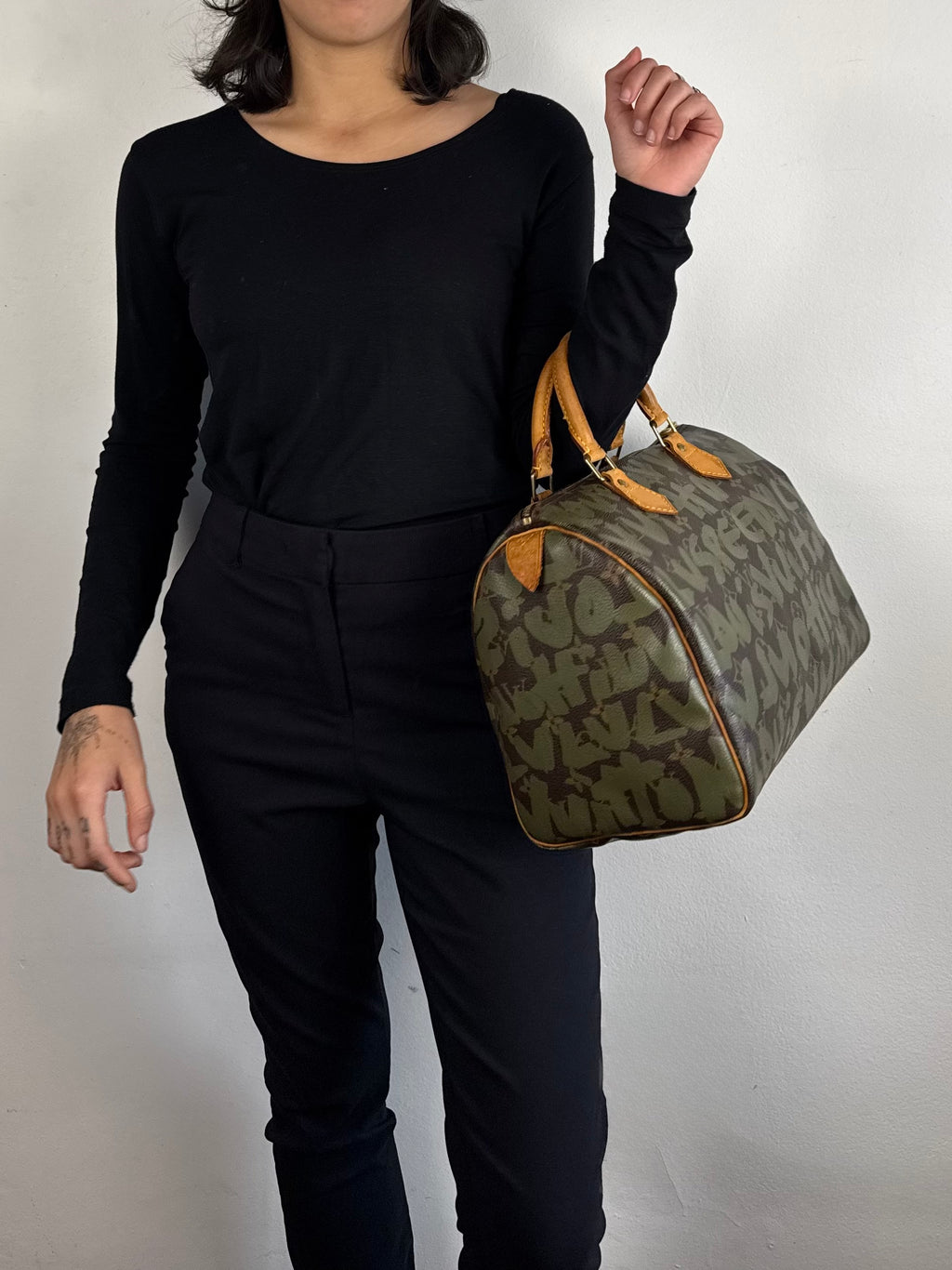 Louis Vuitton Speedy 30 Grafitti Stephen Sprouse