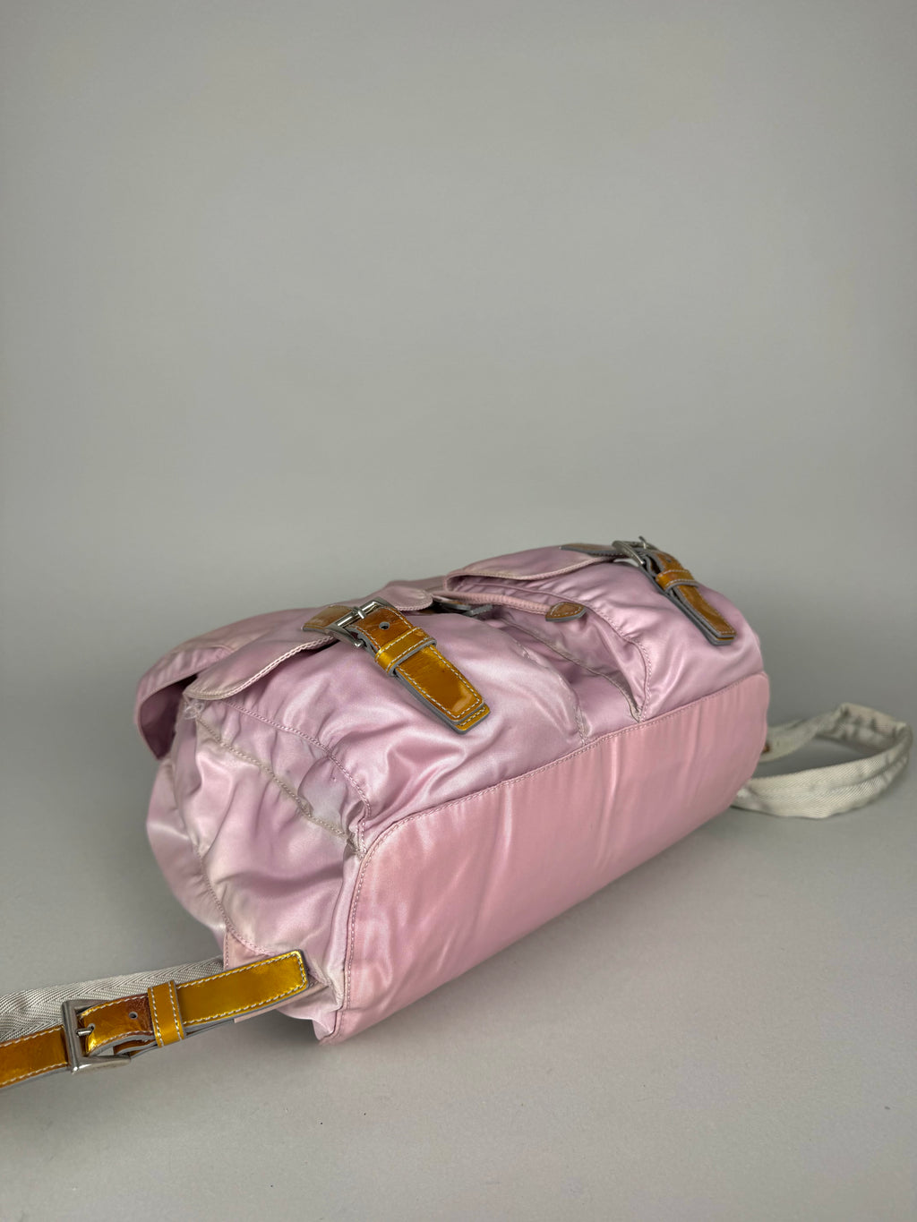 Prada Nylon Baby Pink Backpack Medium