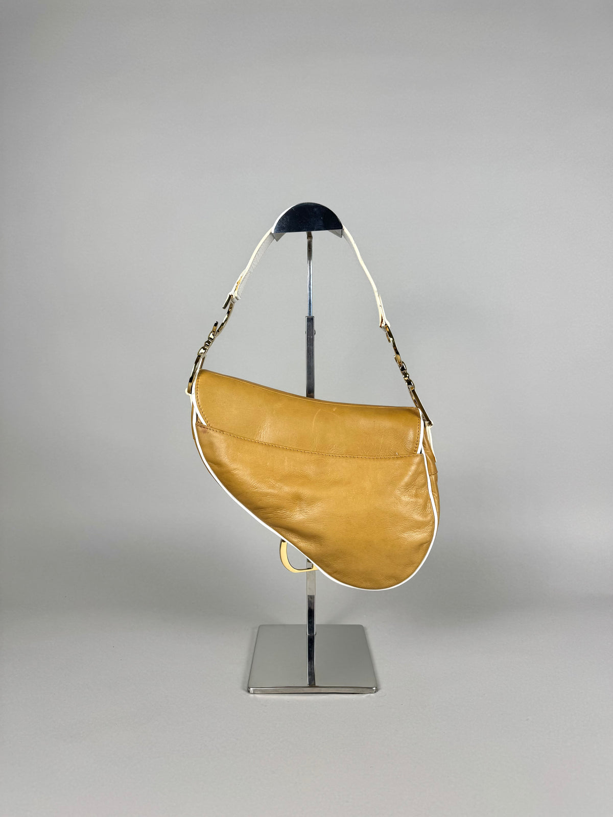 Christian Dior Saddle Brown & White SS06