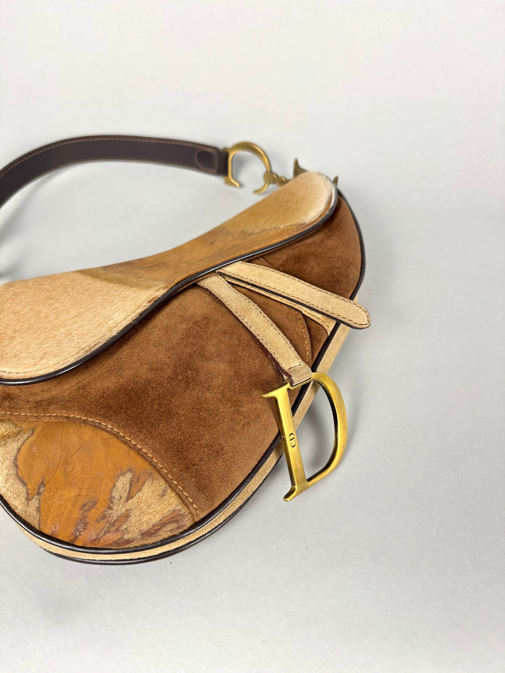 Christian Dior Pony Hair Saddle