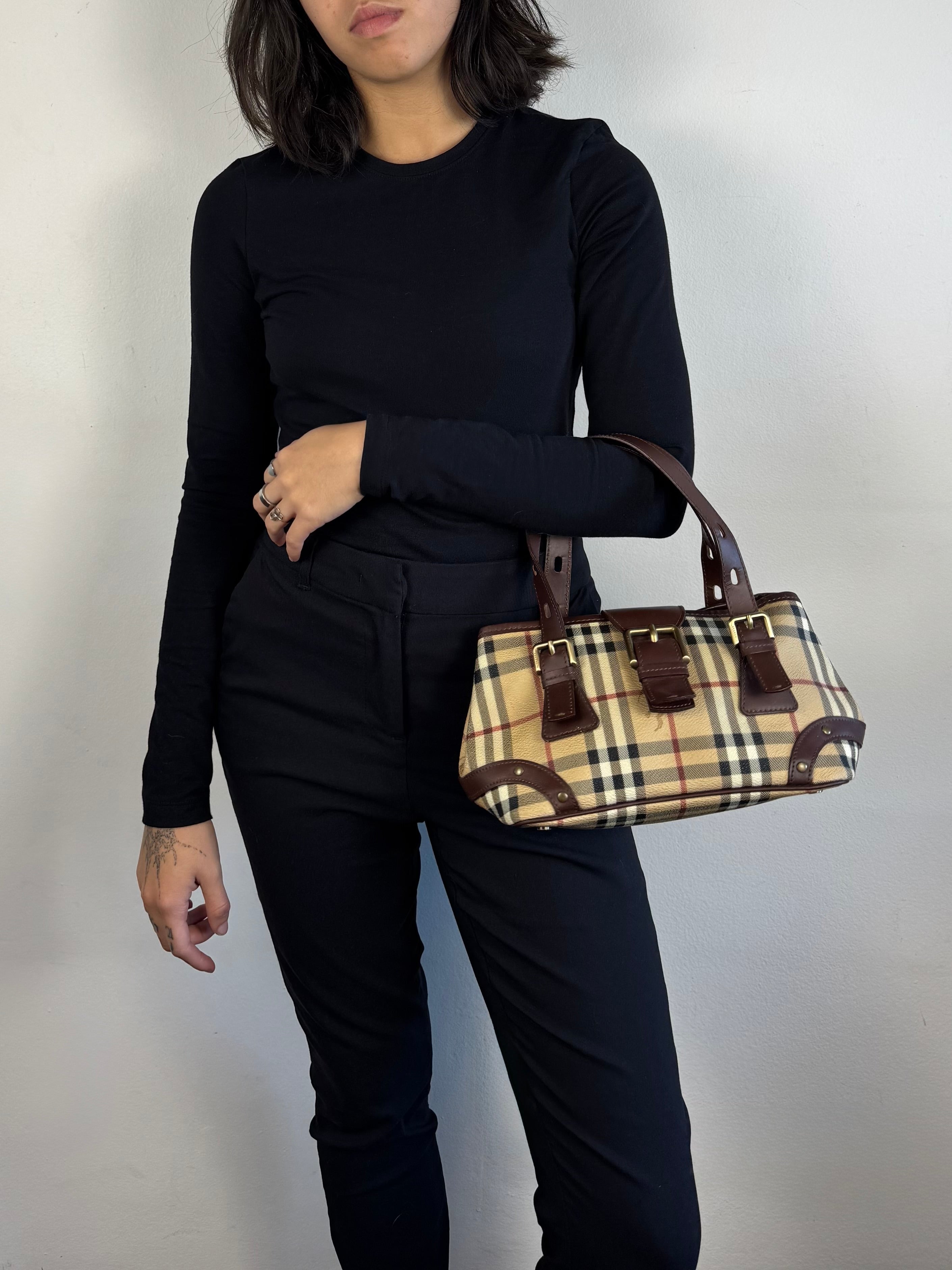 Burberry Haymarket Check Éden Tote