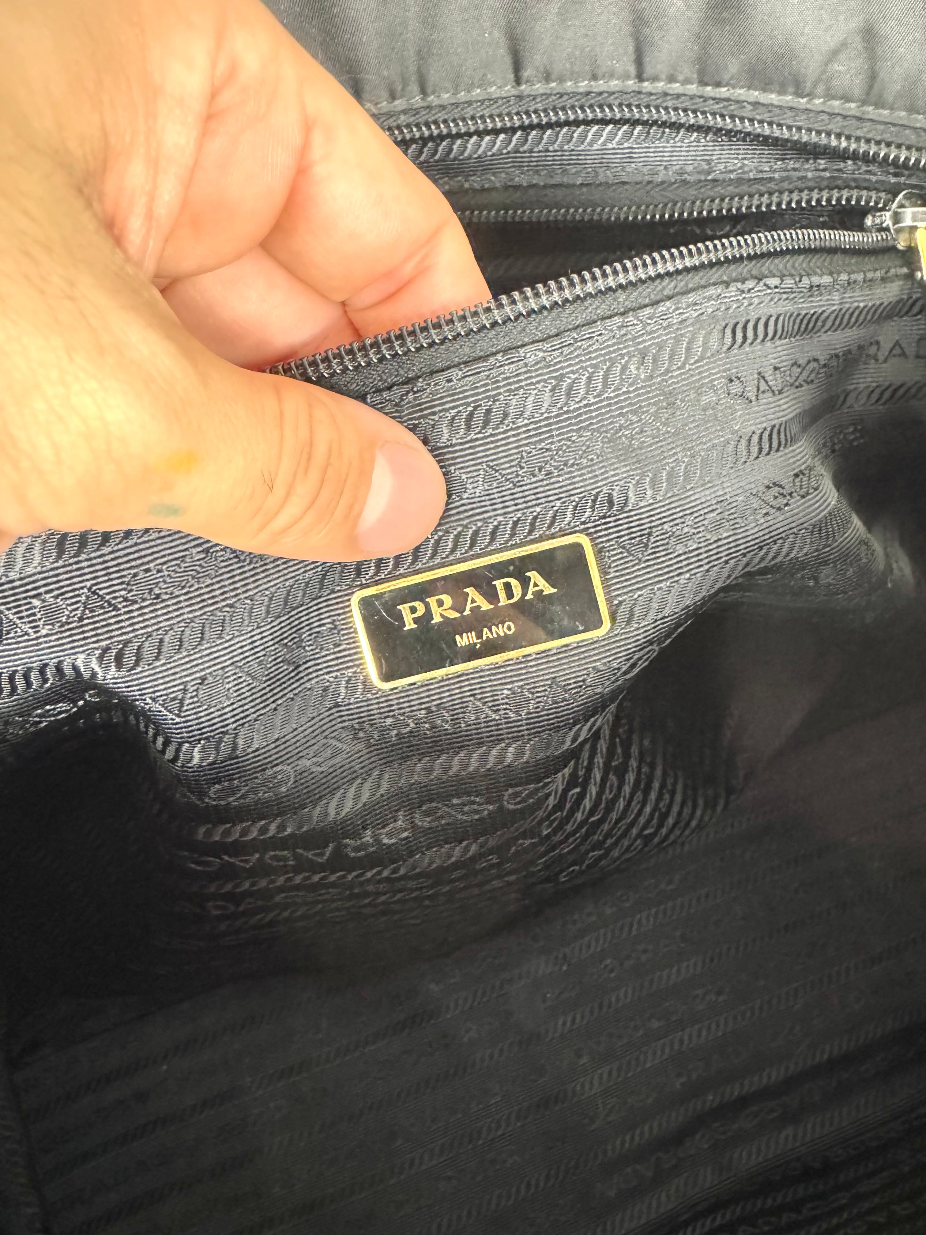 Prada Fructidor Nylon Tote Bag