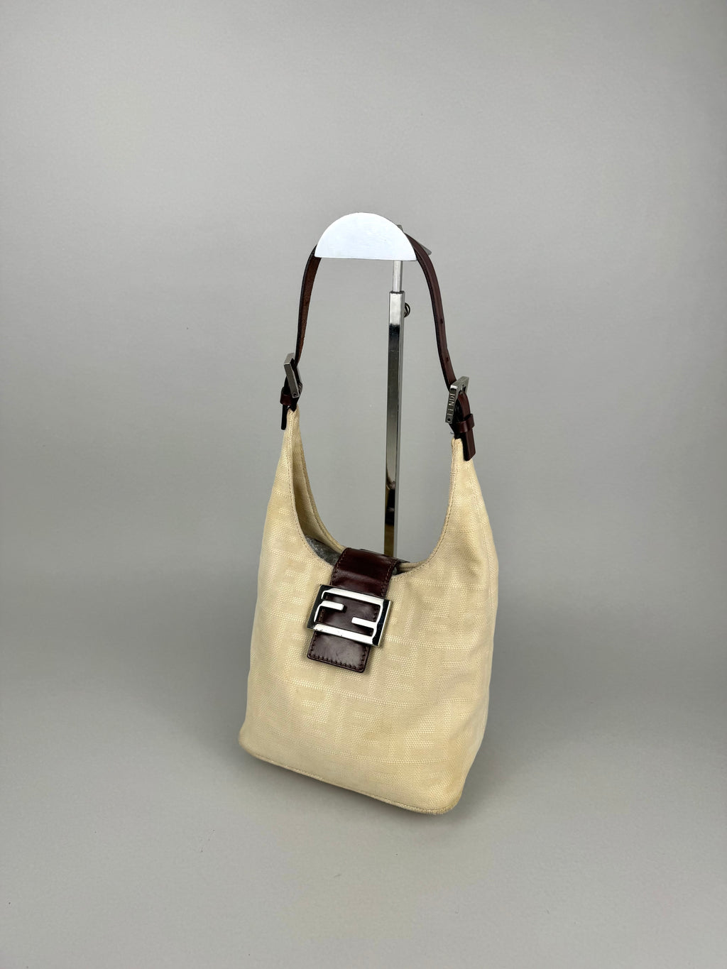 Fendi Monogram Bucket Beige