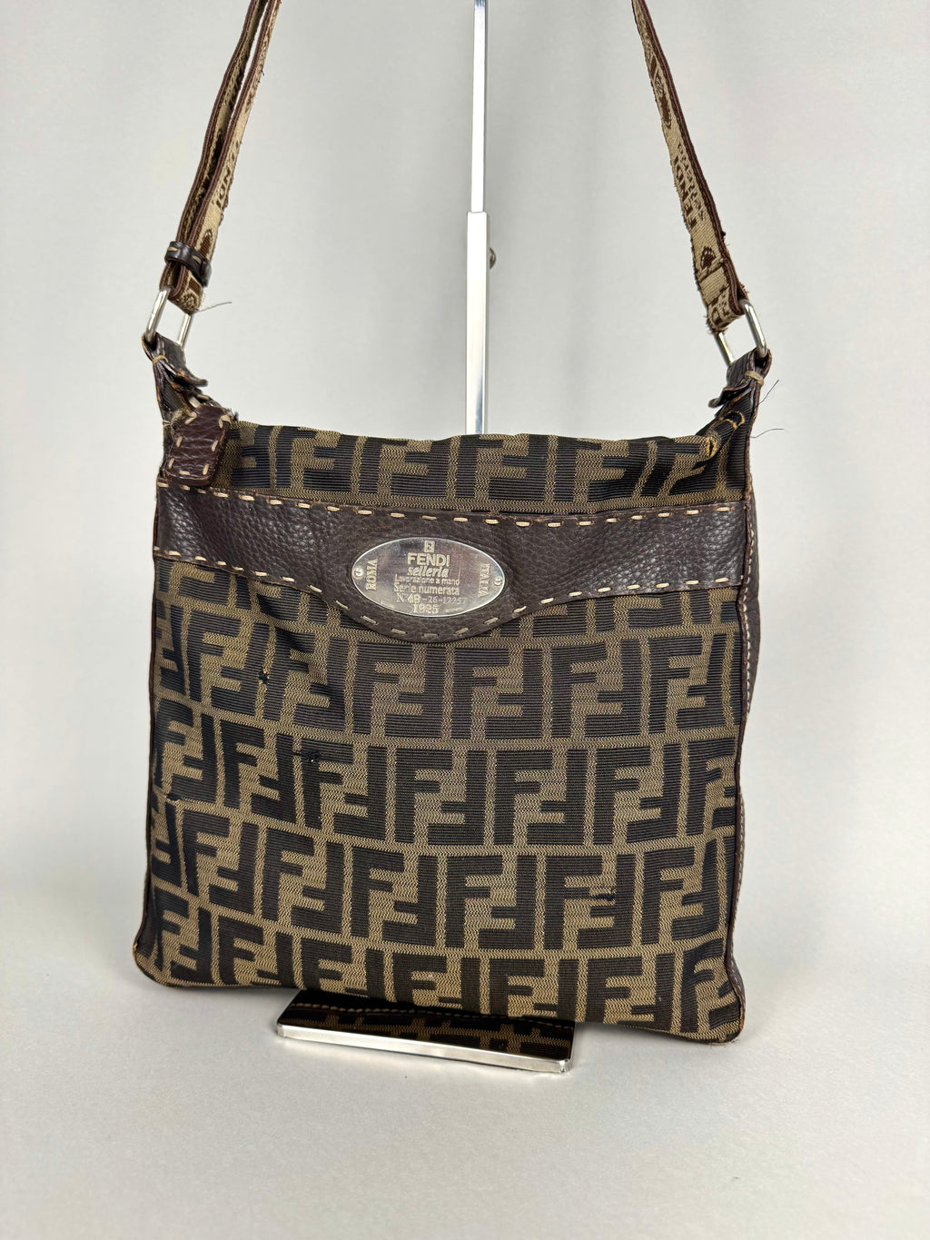 Fendi Monogram Zucca Crossbody