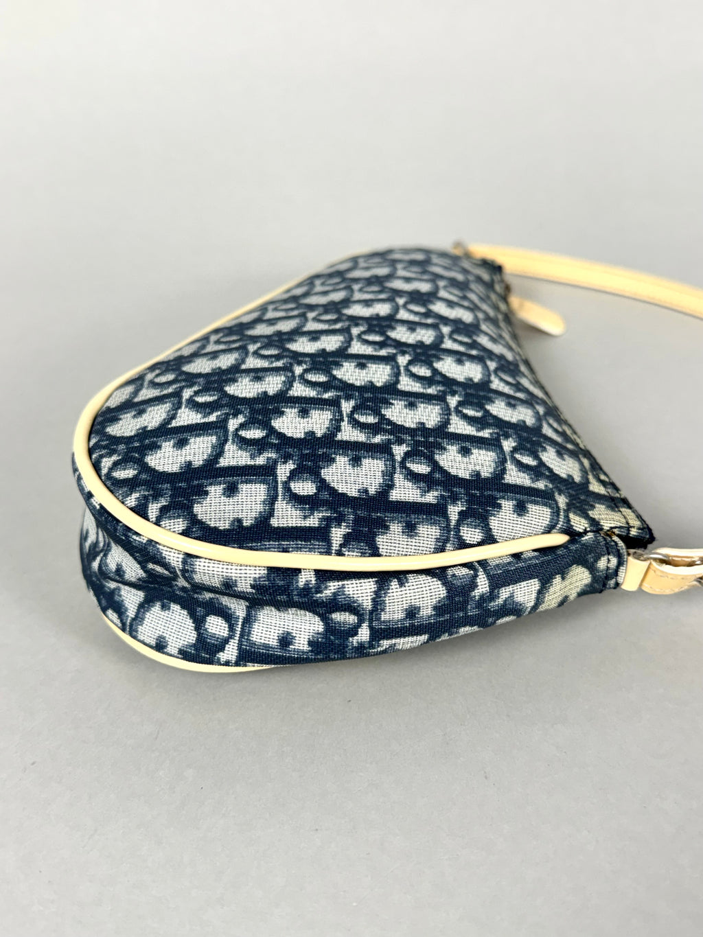 Christian Dior Monogram Mini Saddle Oblique Blue