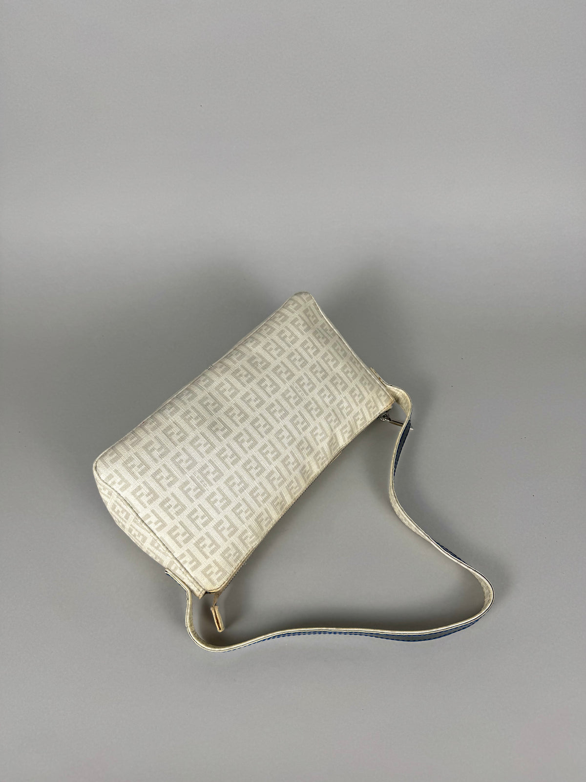 Fendi Monogram White Pochette