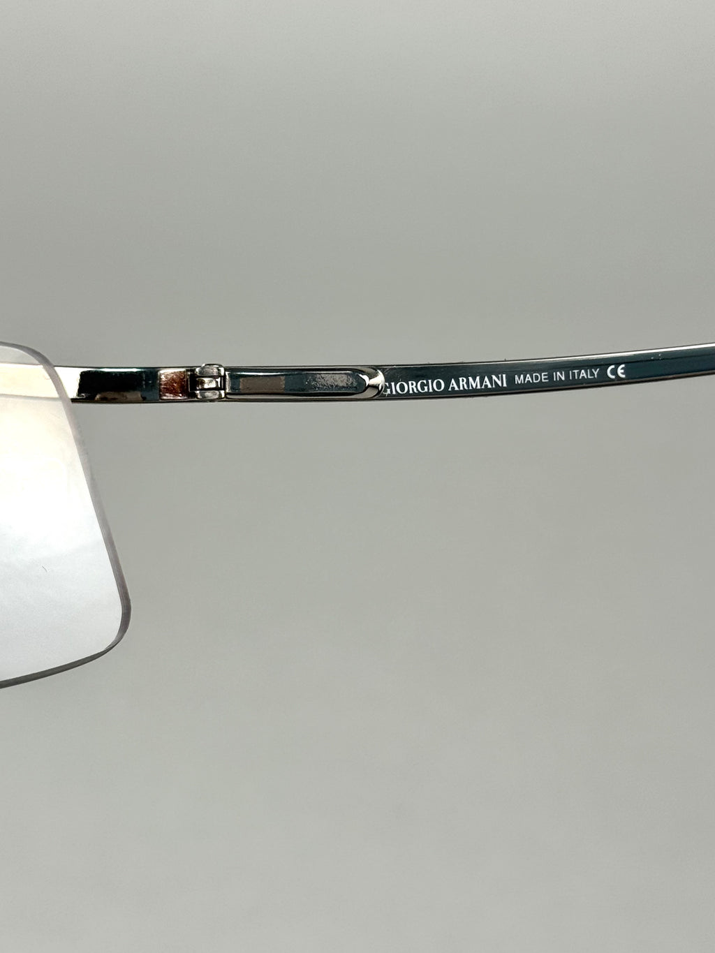 Giorgio Armani Transparent Sunglasses 00s