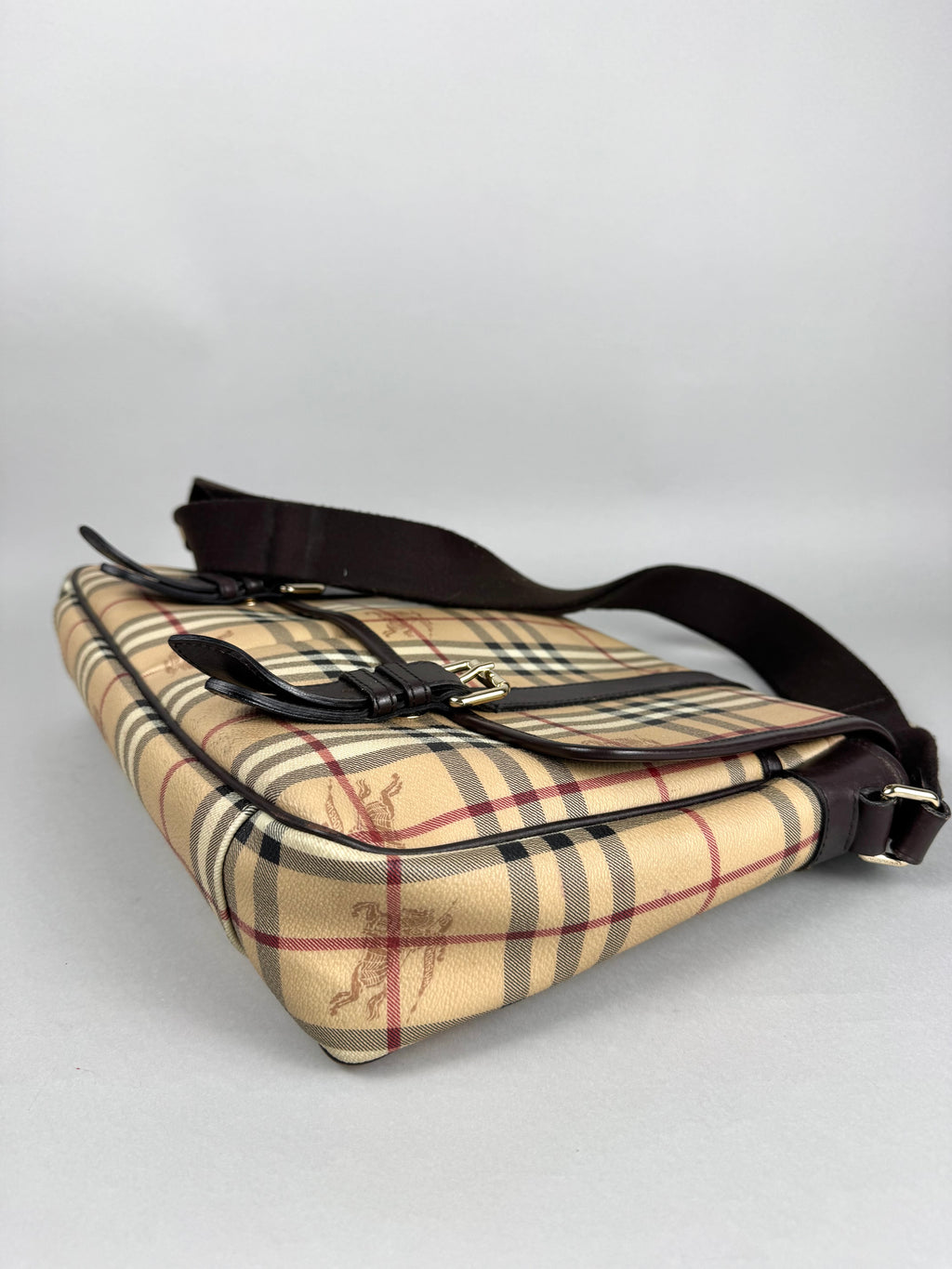 Burberry Haymarket Check Messenger
