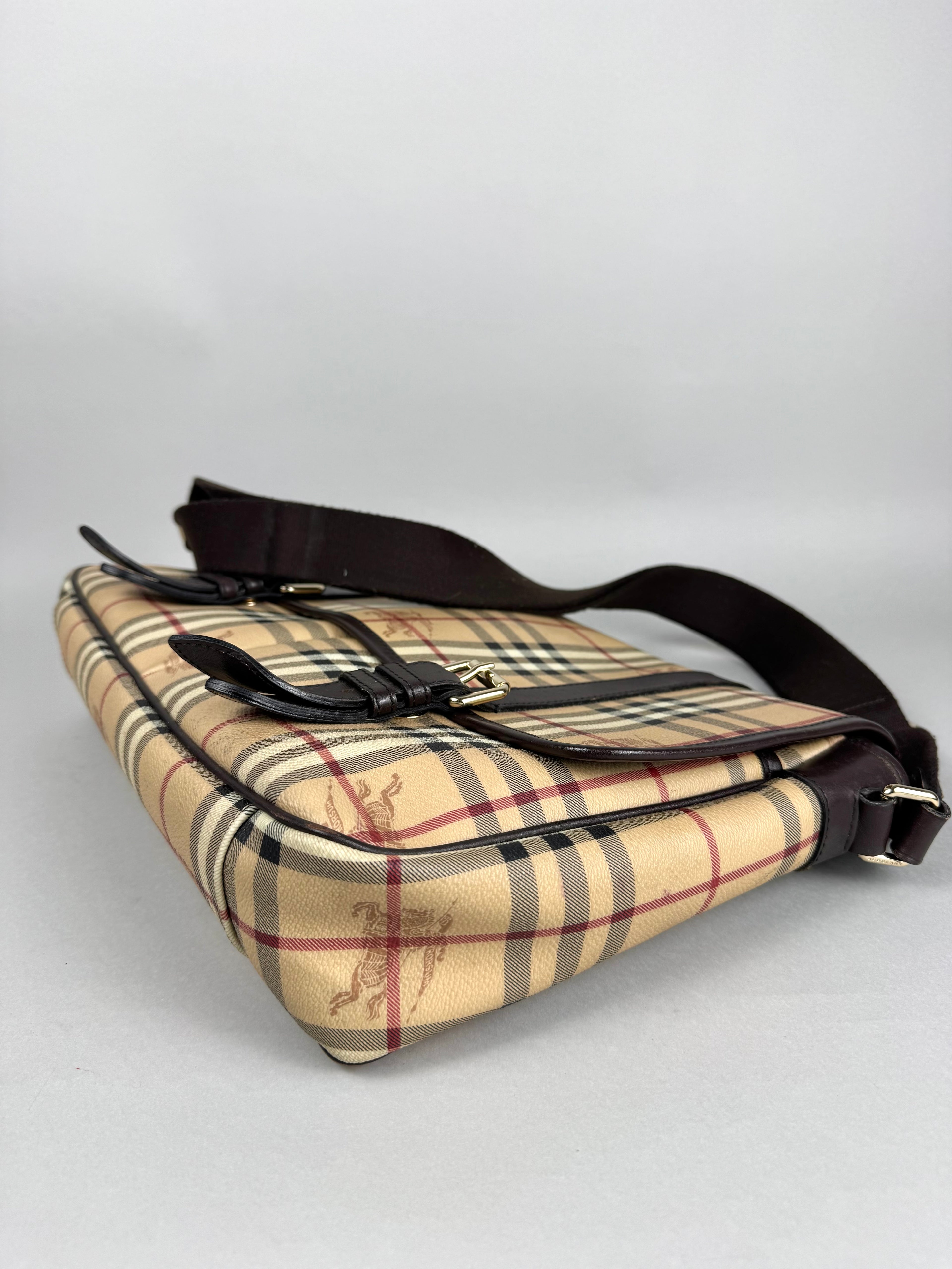 Burberry Haymarket Check Messenger
