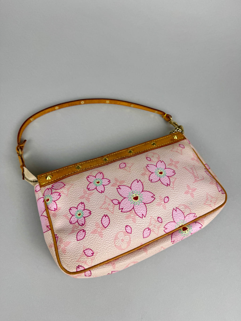 Louis Vuitton Pink Pochette Blossom Murakami
