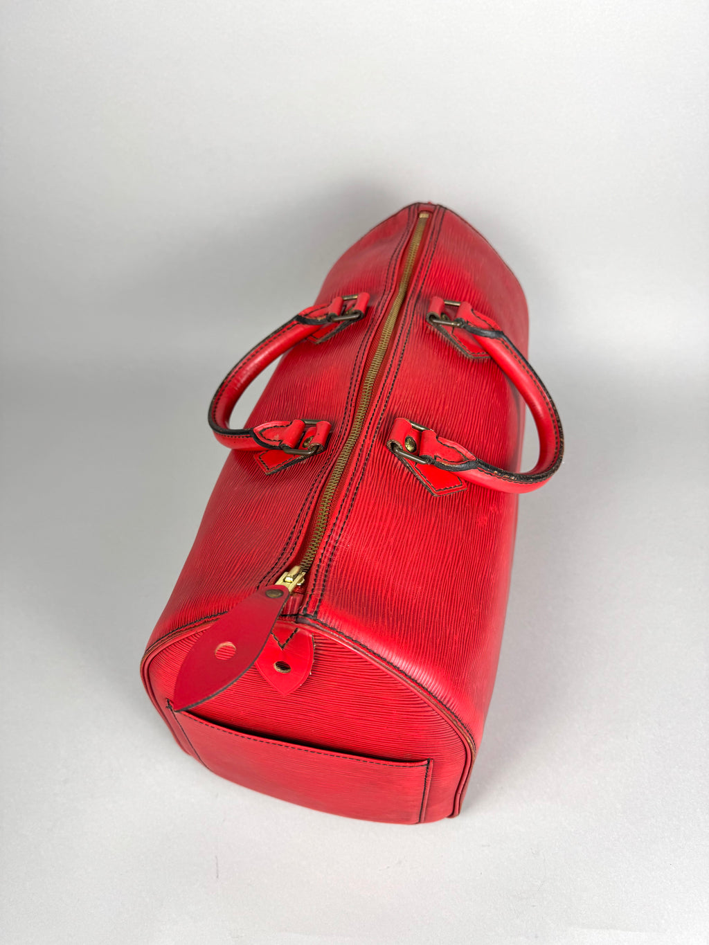 Louis Vuitton Speedy 40 Epi Leather Red