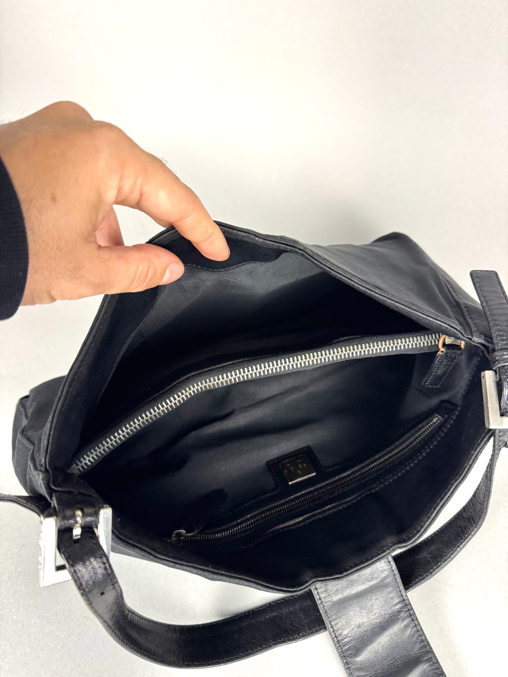 Fendi Sac Baguette Black Shoulder