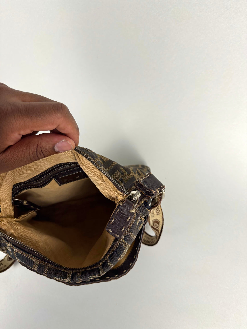 Fendi Monogram Zucca Crossbody
