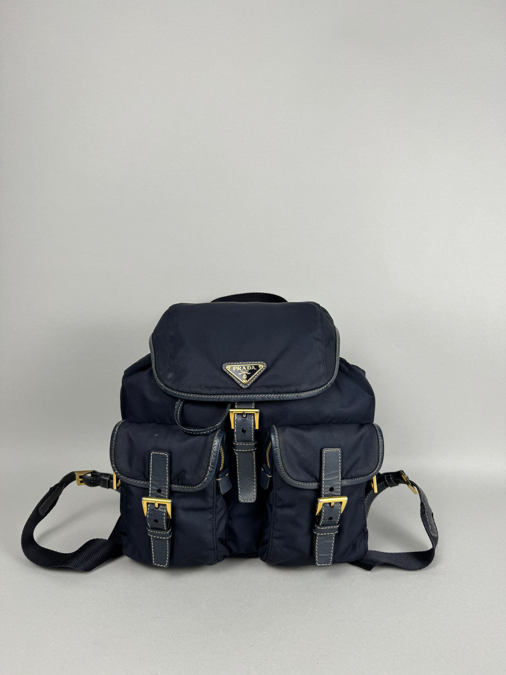 Prada Backpack Nylon Navy