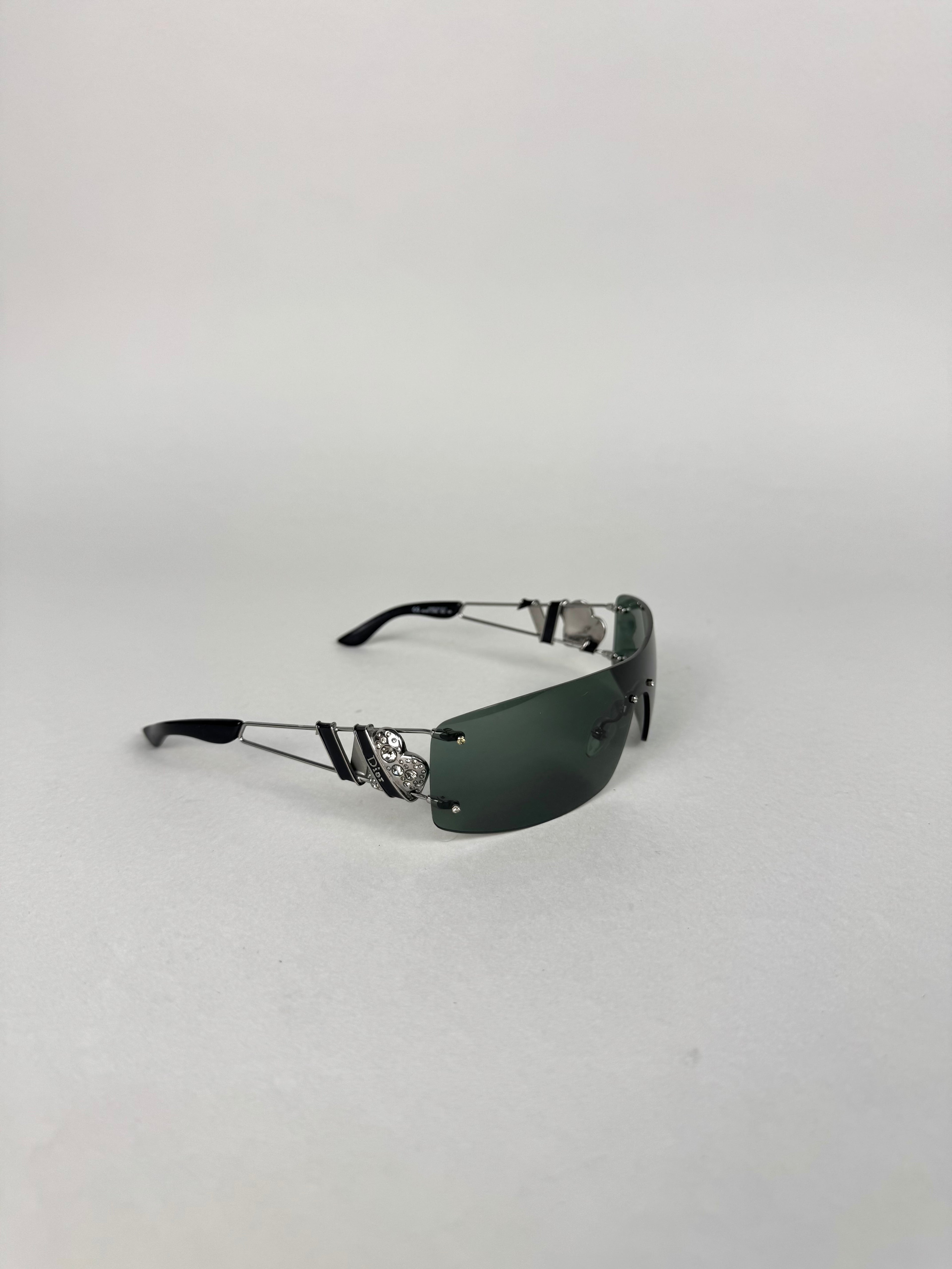 Christian Dior Crystal Heart Core Sunglasses