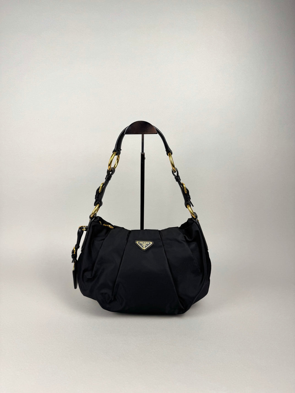 Prada Nylon and Leather Shoulder