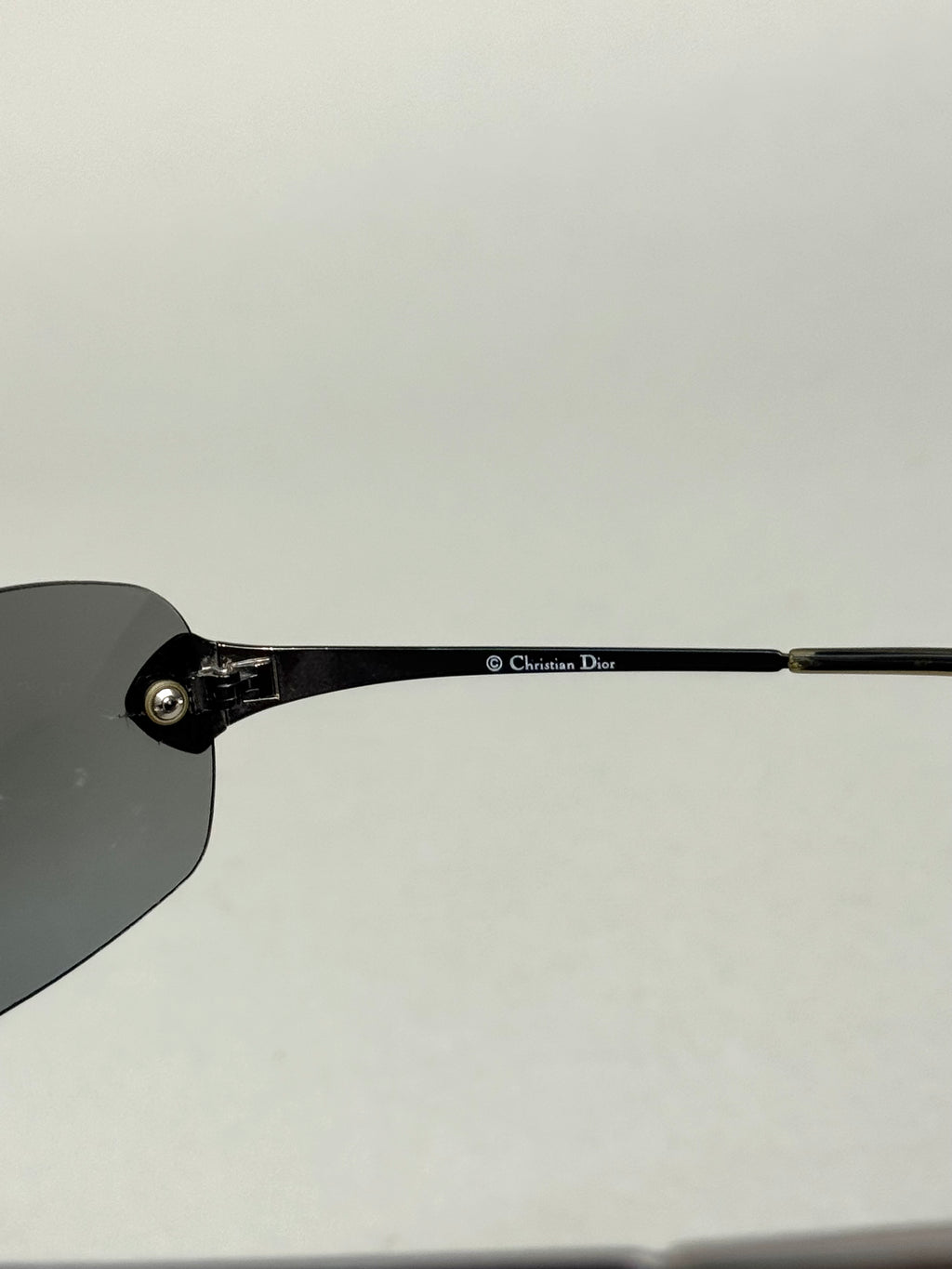 Christian Dior Piercing Black Sunglasses