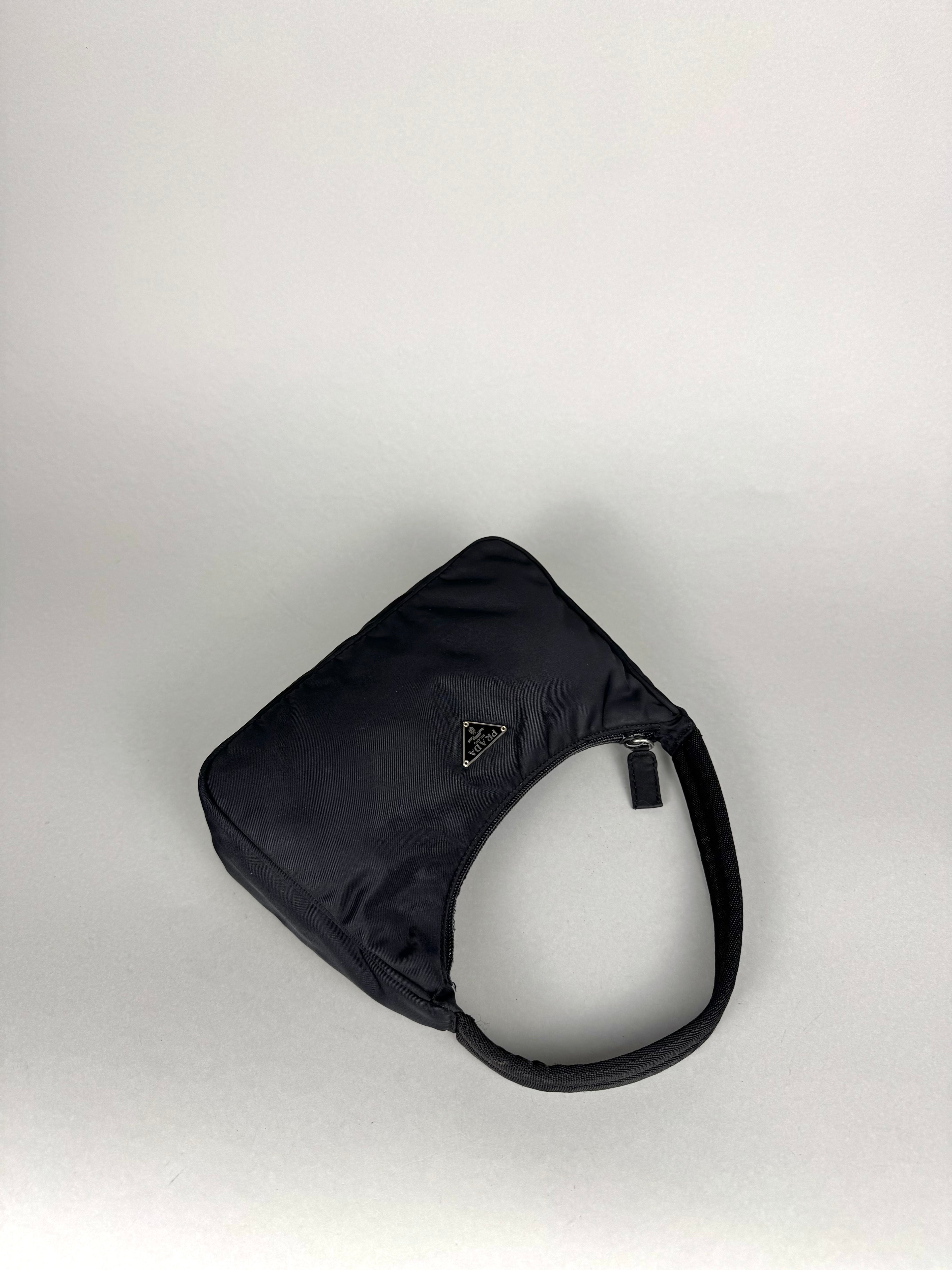 Prada Nylon Black Hobo