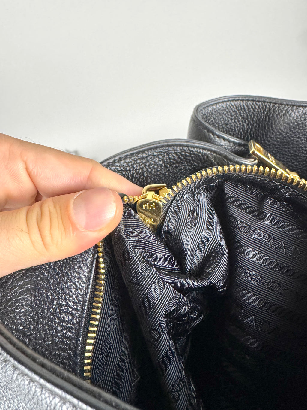 Prada Phenix Tote Leather Vitello