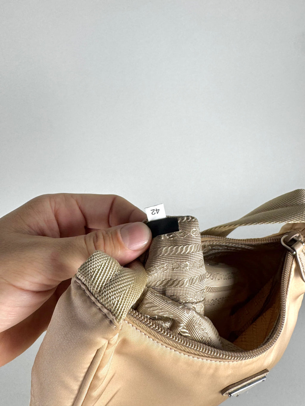 Prada Re Edition Nylon Beige