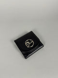 Christian Dior Logo Black Leather Wallet