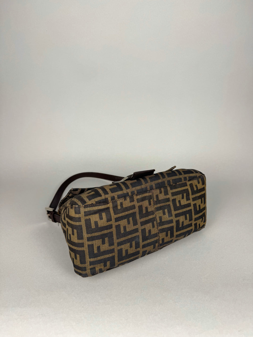 Fendi Monogram Zucca Mamma Baguette