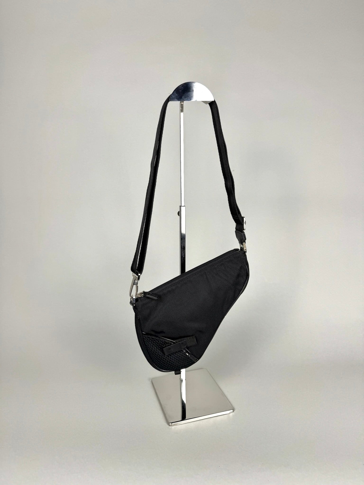 Christian Dior Mini Saddle Black Crossbody