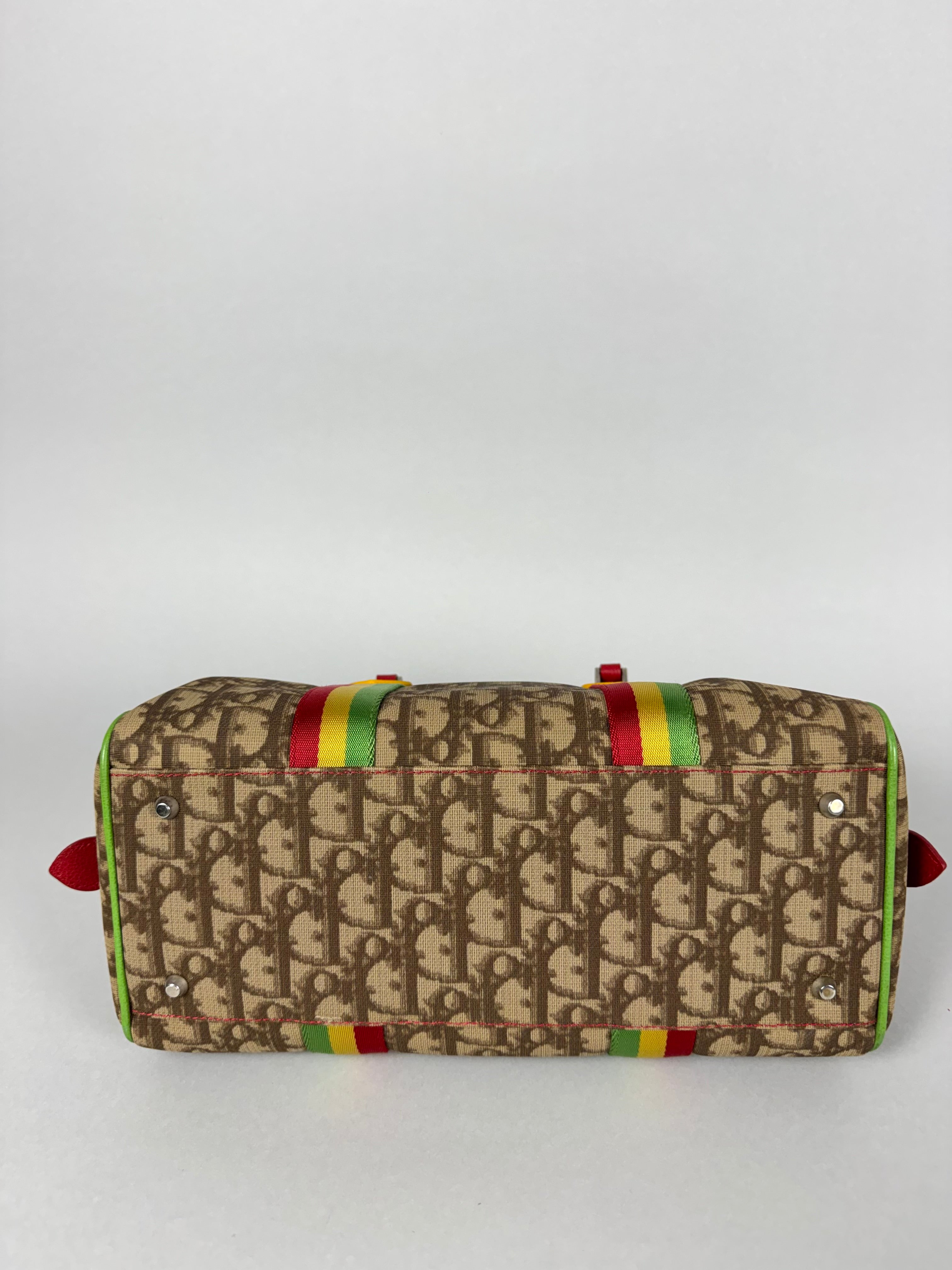 Christian Dior Monogram Rasta Boston