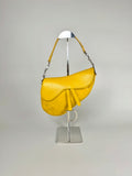Christian Dior Saddle Yellow Leather