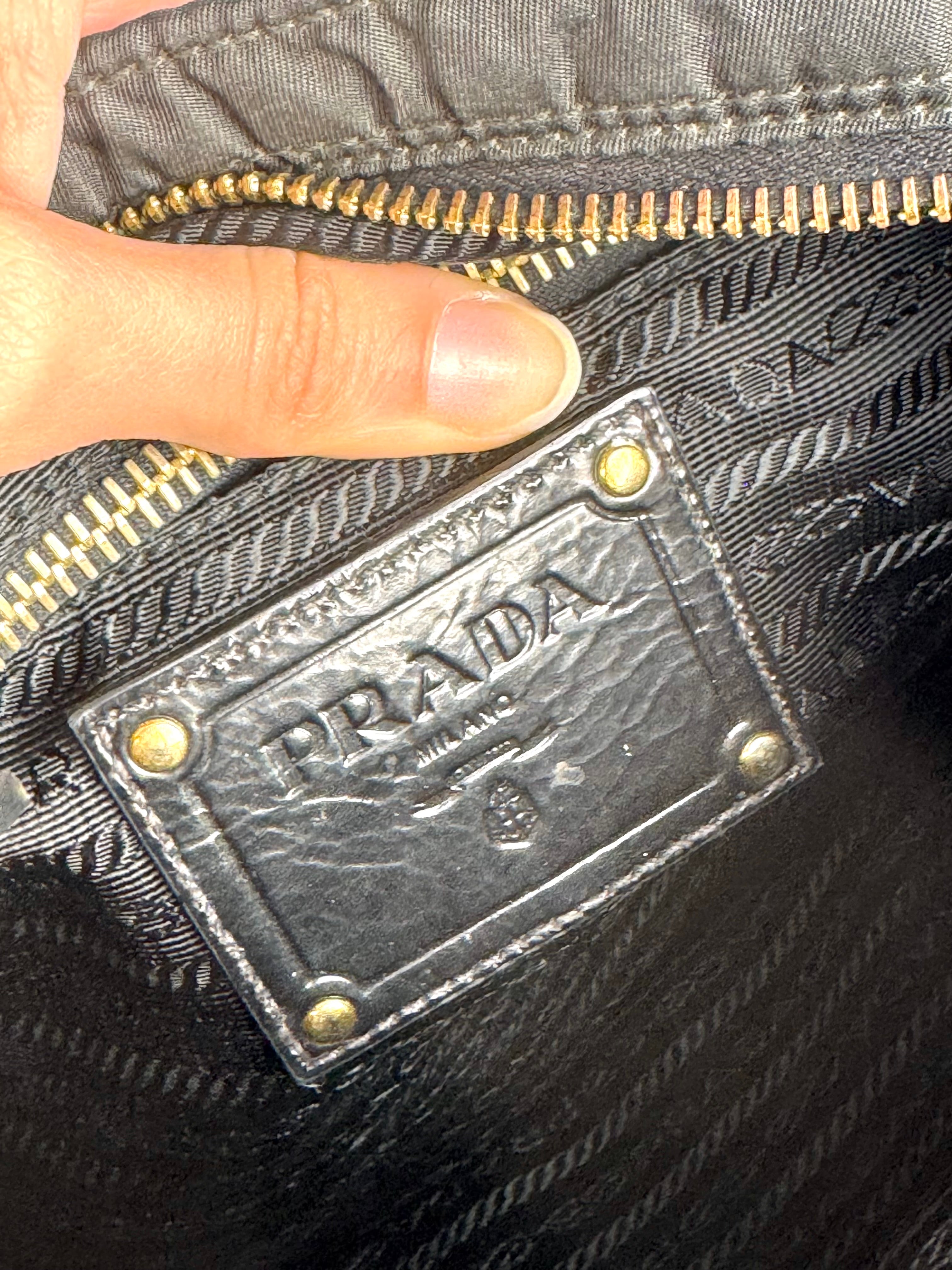 Prada Black Nylon Crossbody