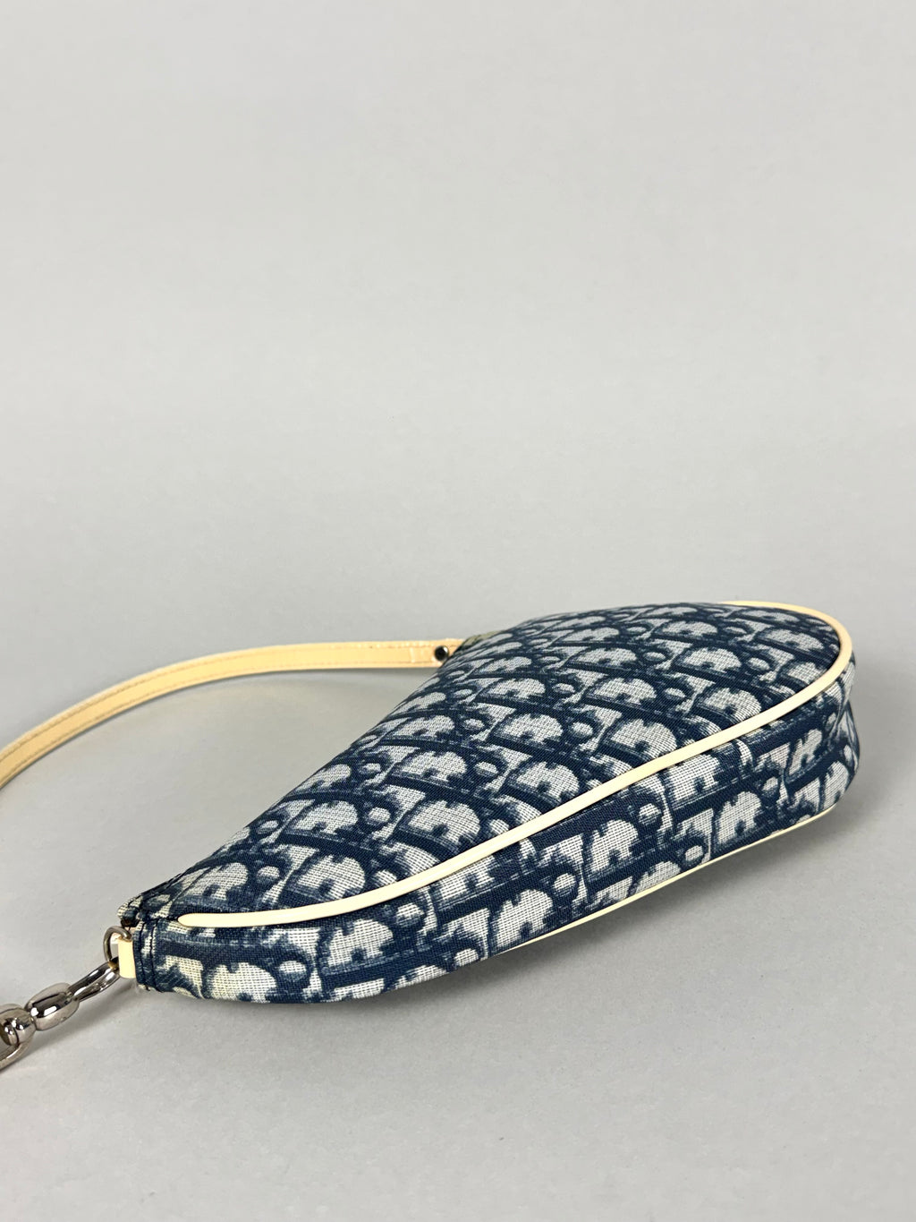 Christian Dior Monogram Mini Saddle Oblique Blue